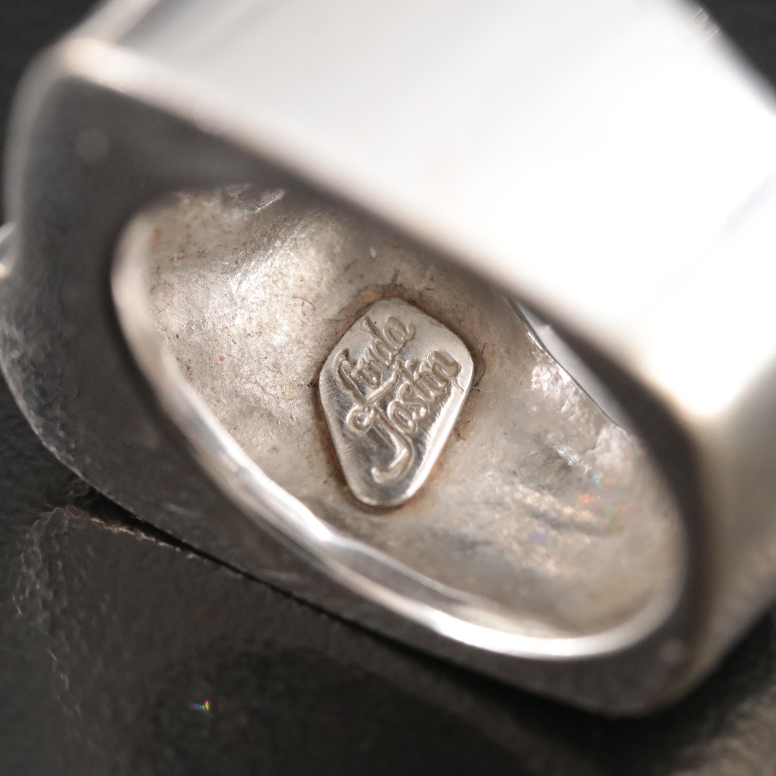 Linda Joslin 18K 1.80 CTW Diamond Asymmetrical Ring