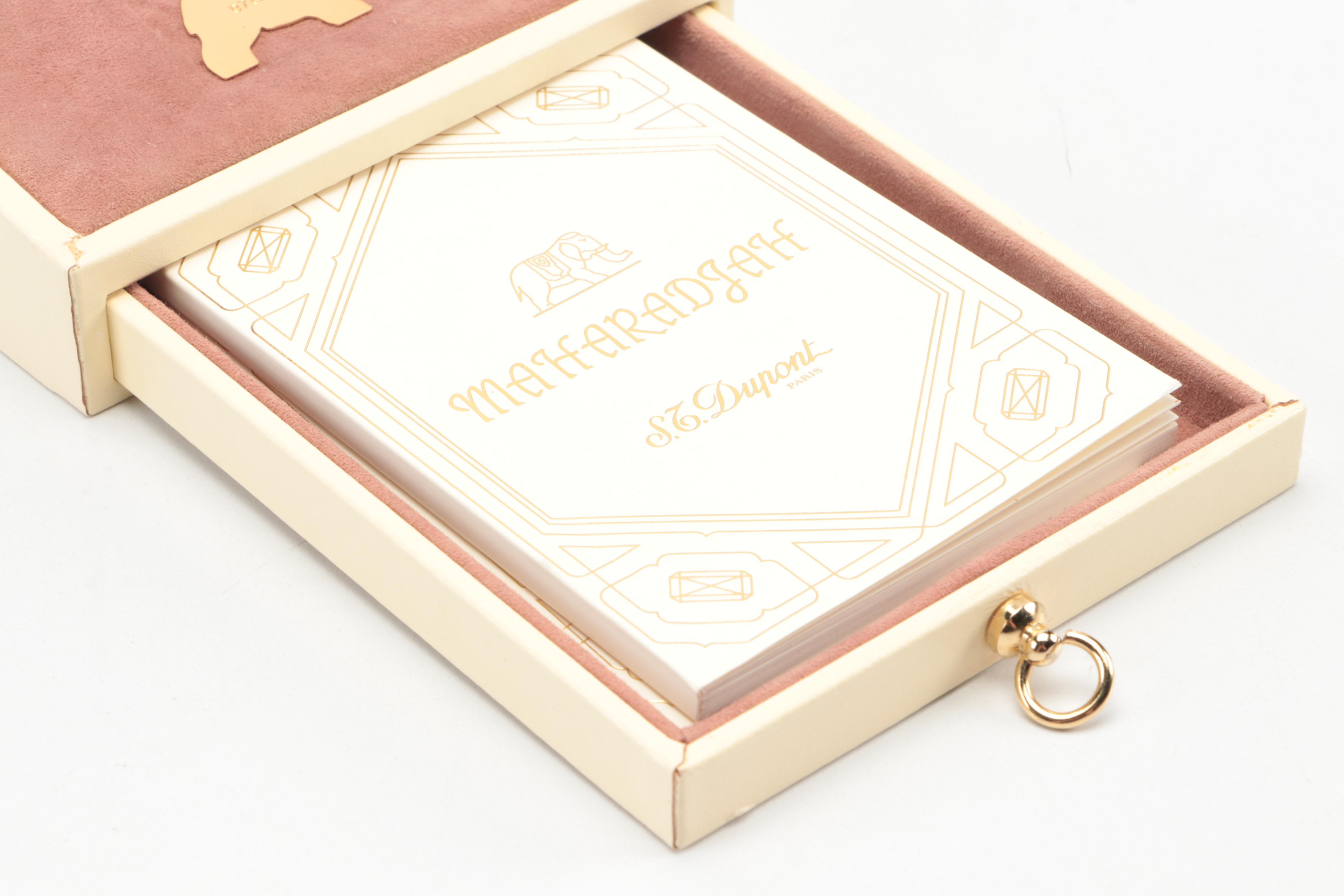 S.T. Dupont "Maharadjah" Limited Edition Enamel and Mother-of-Pearl Lighter