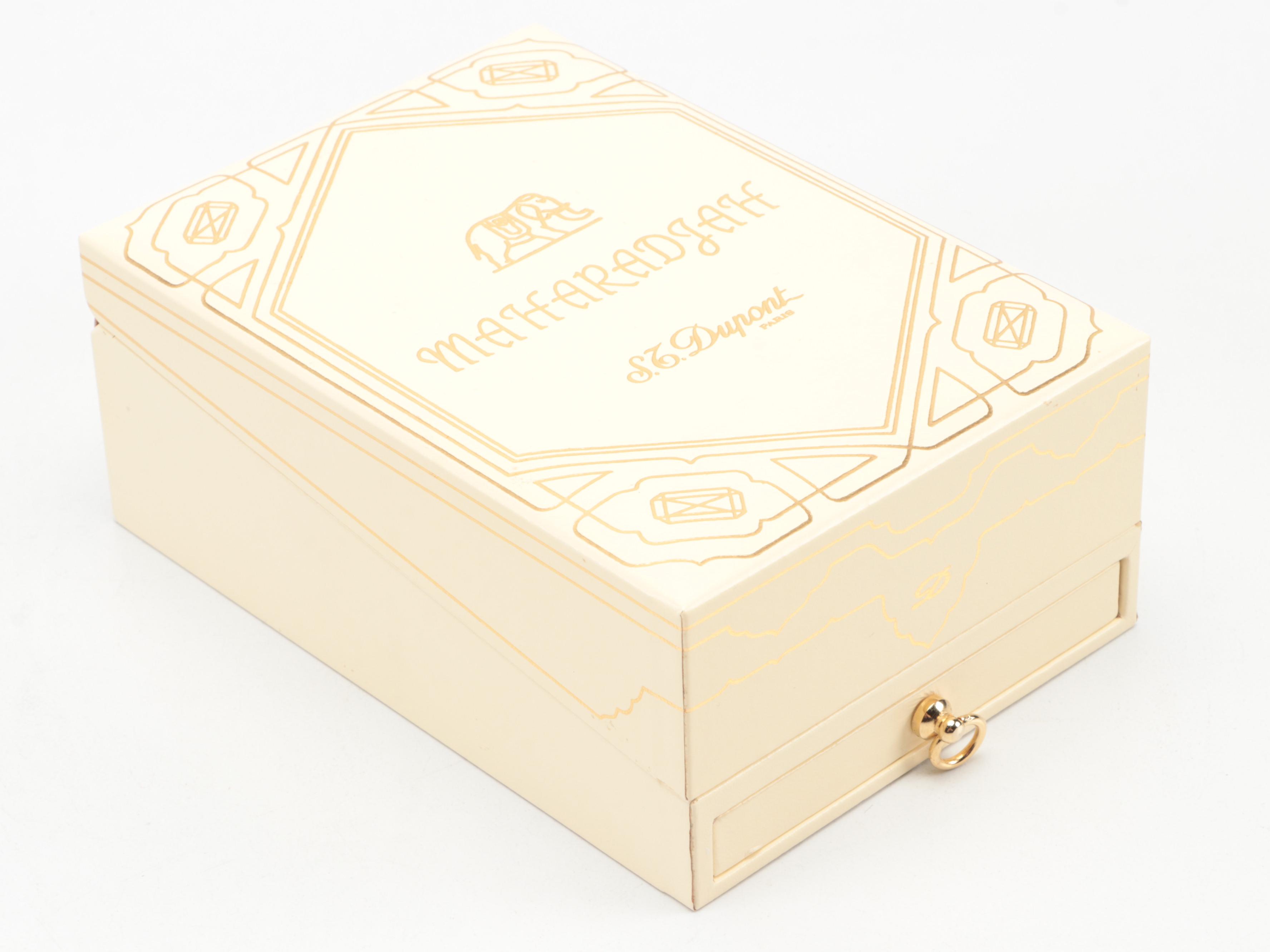 S.T. Dupont "Maharadjah" Limited Edition Enamel and Mother-of-Pearl Lighter