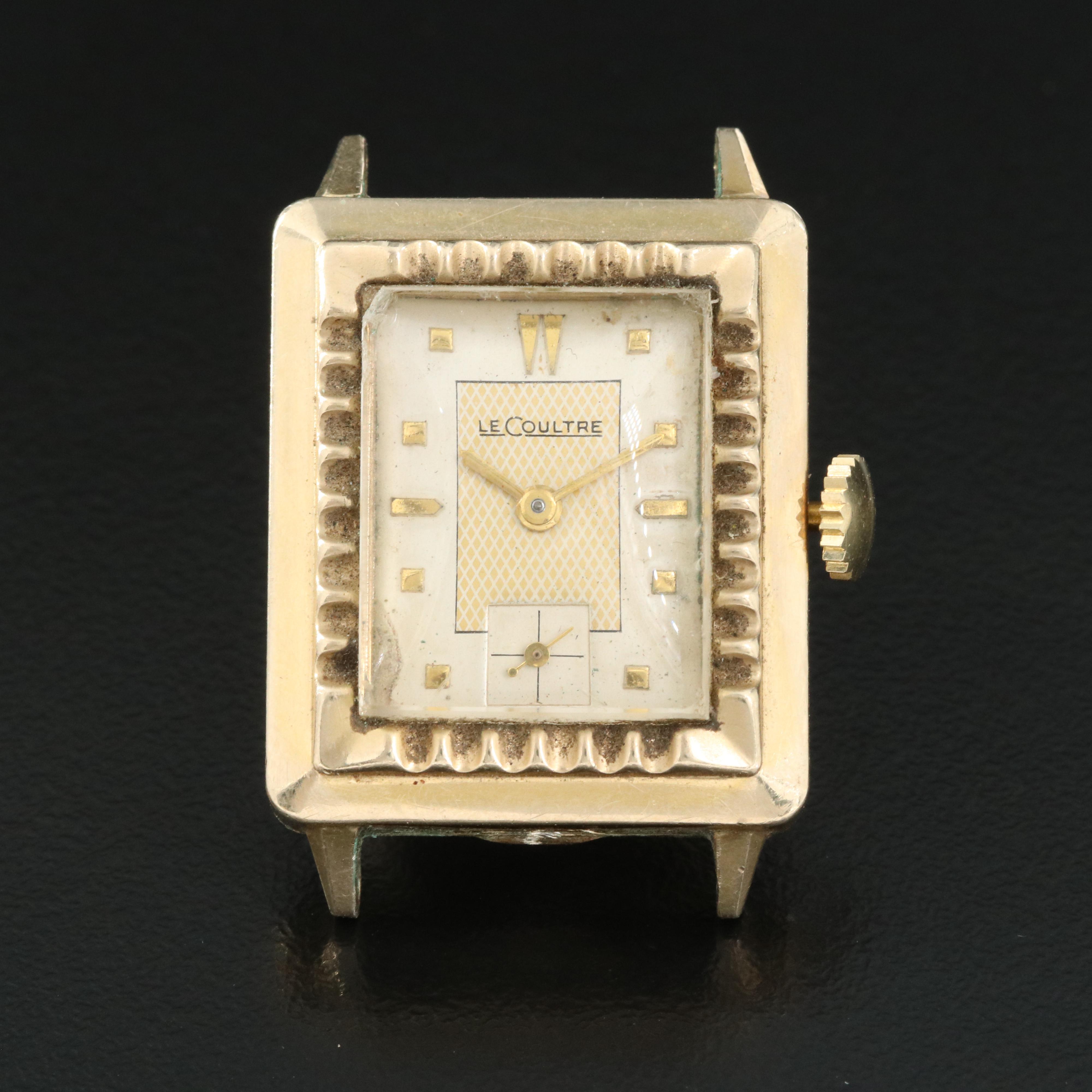 Vintage LeCoultre Manual-Wind Gold-Filled Watch