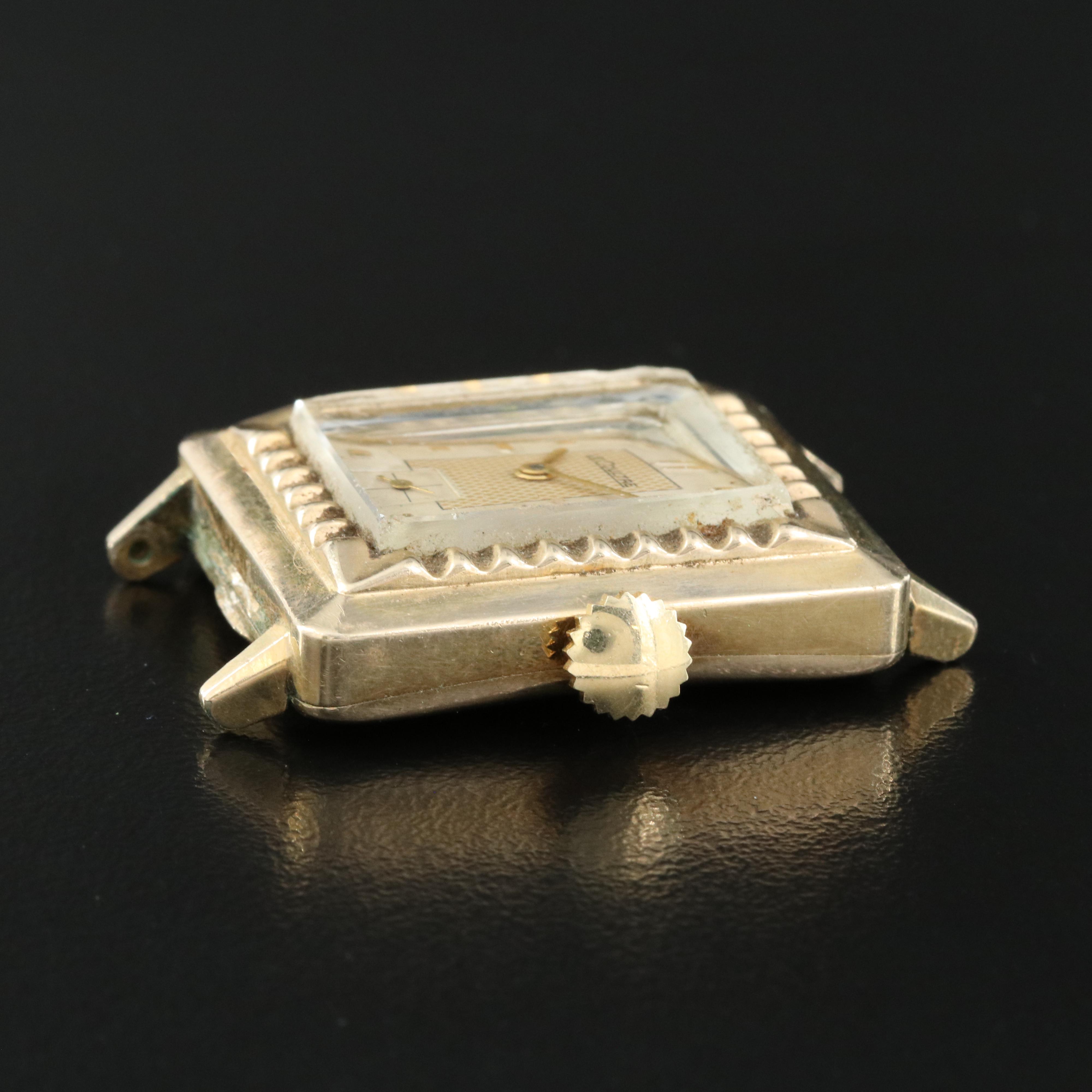 Vintage LeCoultre Manual-Wind Gold-Filled Watch