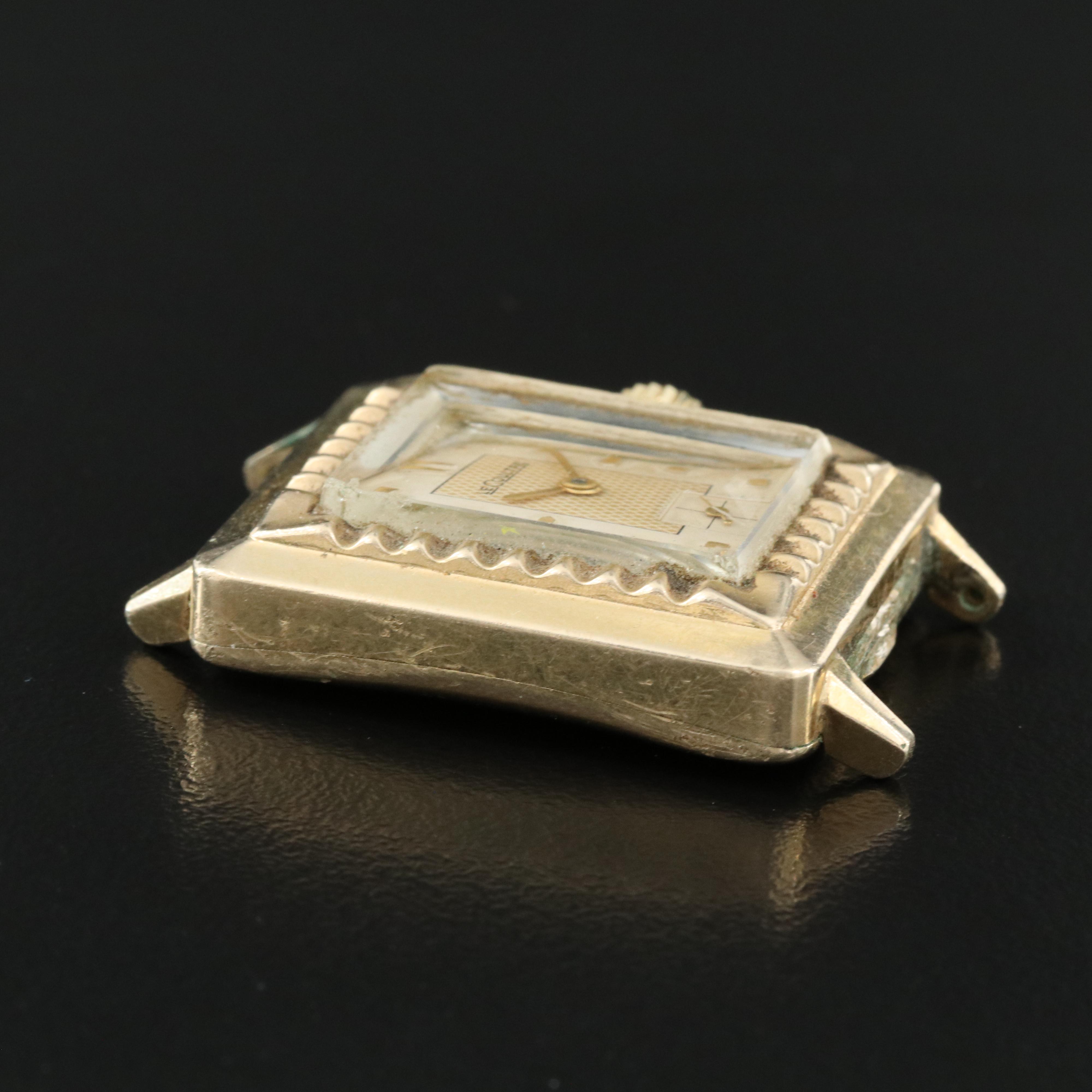 Vintage LeCoultre Manual-Wind Gold-Filled Watch