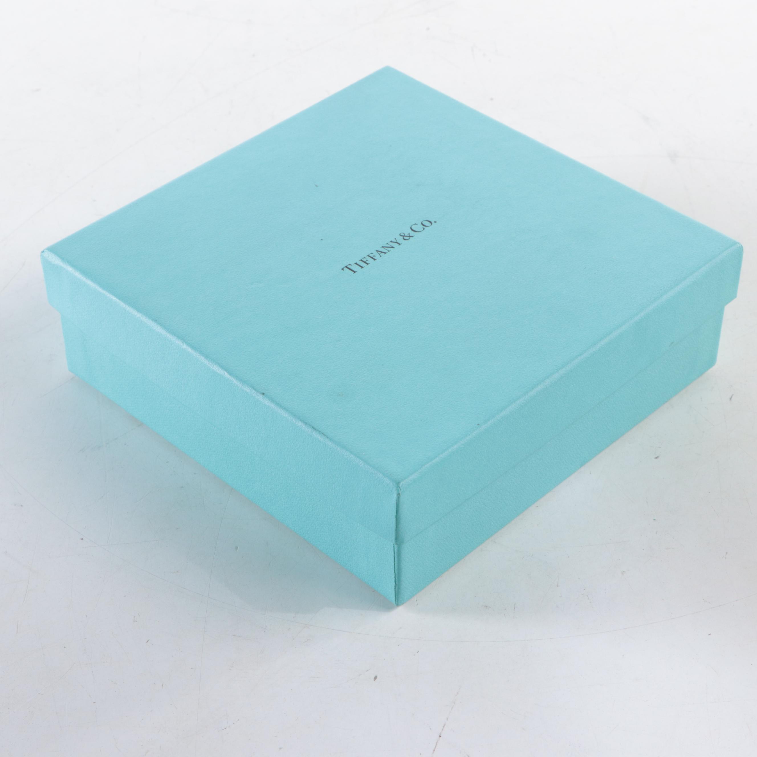 Elsa Peretti for Tiffany & Co. "Heart" Cobalt Glass Paperweight