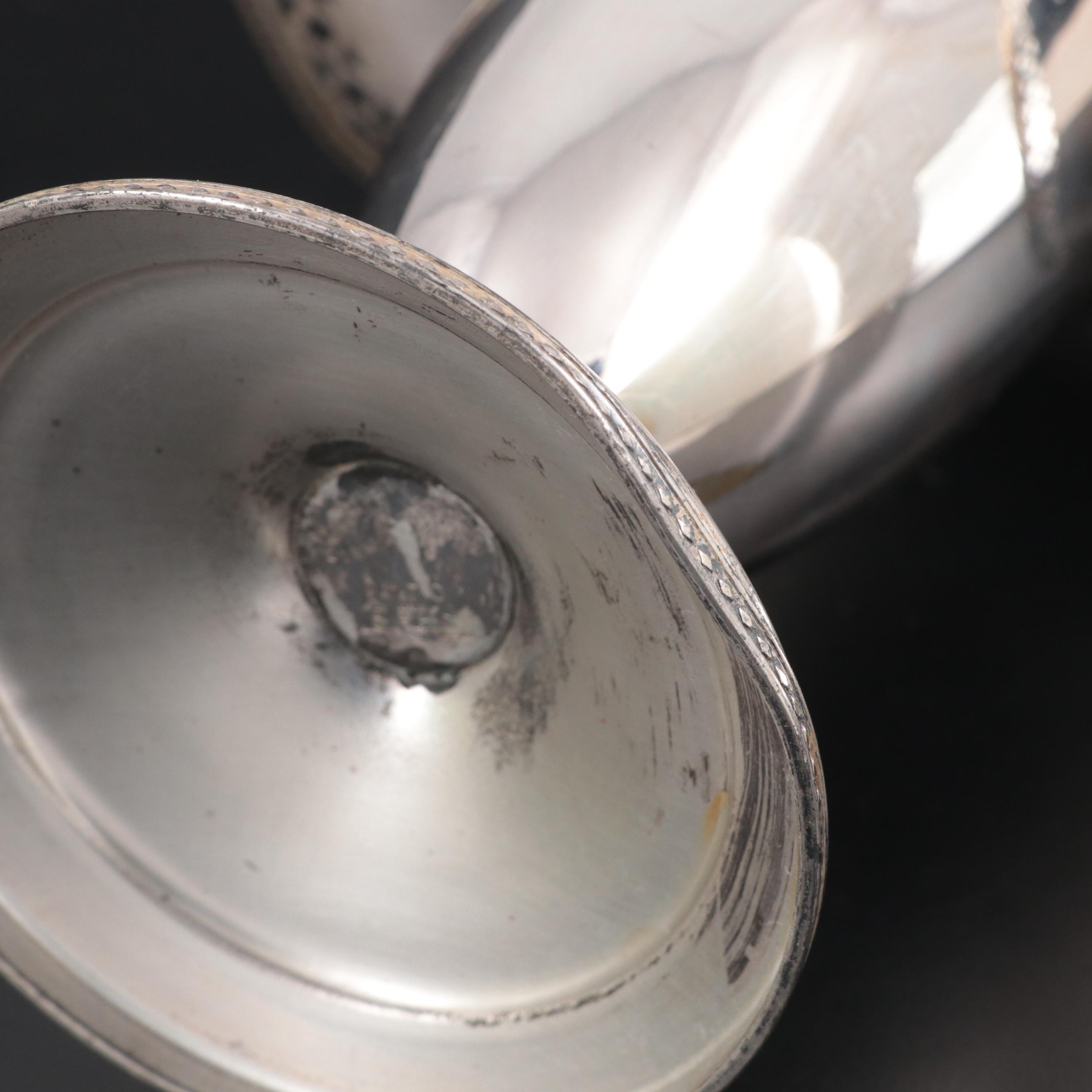 Homan Mfg. Co. Silver Plate Bridal Basket