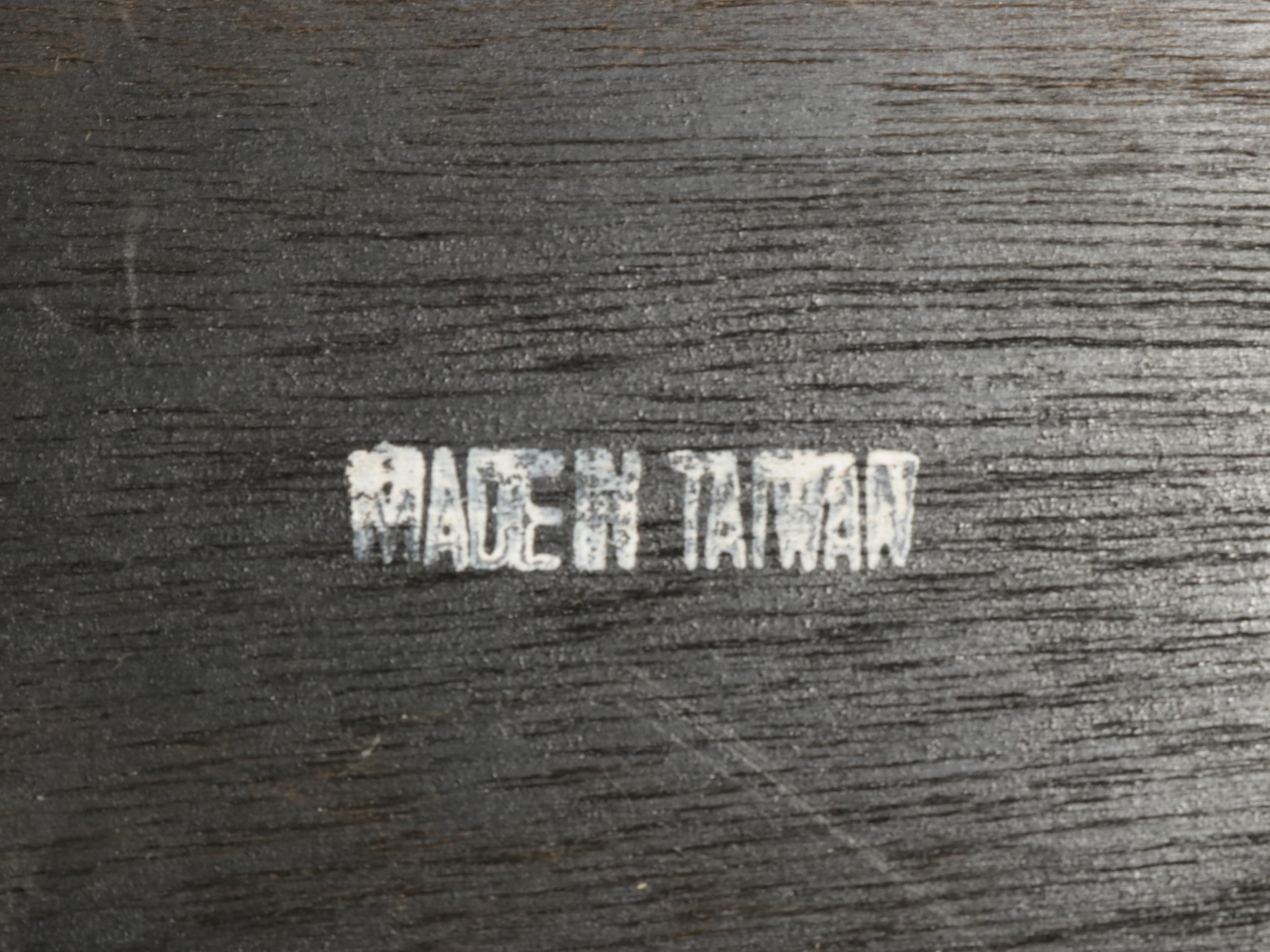 Regency Style Cherrywood and Mahogany Three-Tier Side Table