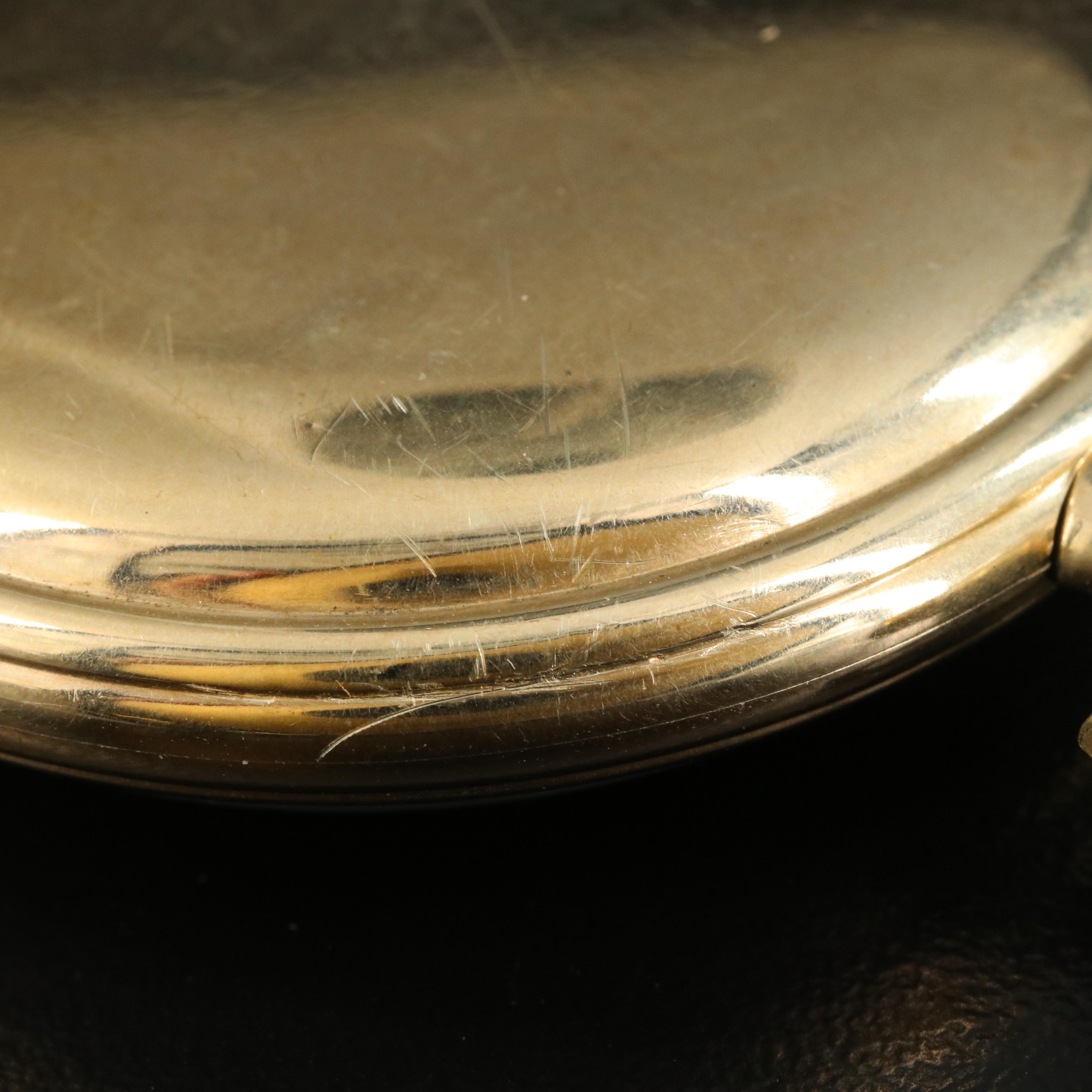 1921 Hamilton Swing-Out Case Gold-Filled Pocket Watch