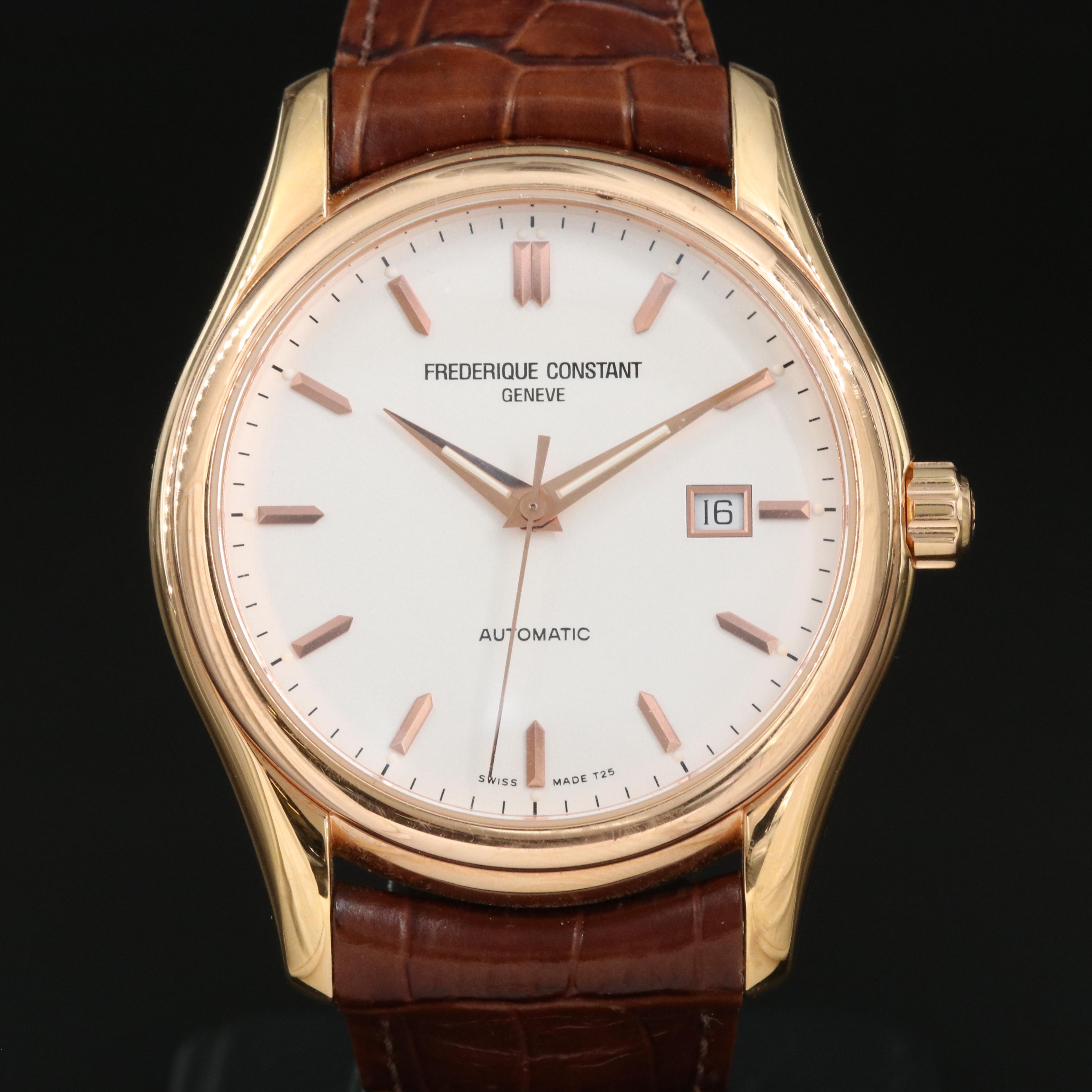 Frederique Constant Classics Rose Gold-Tone Automatic Watch