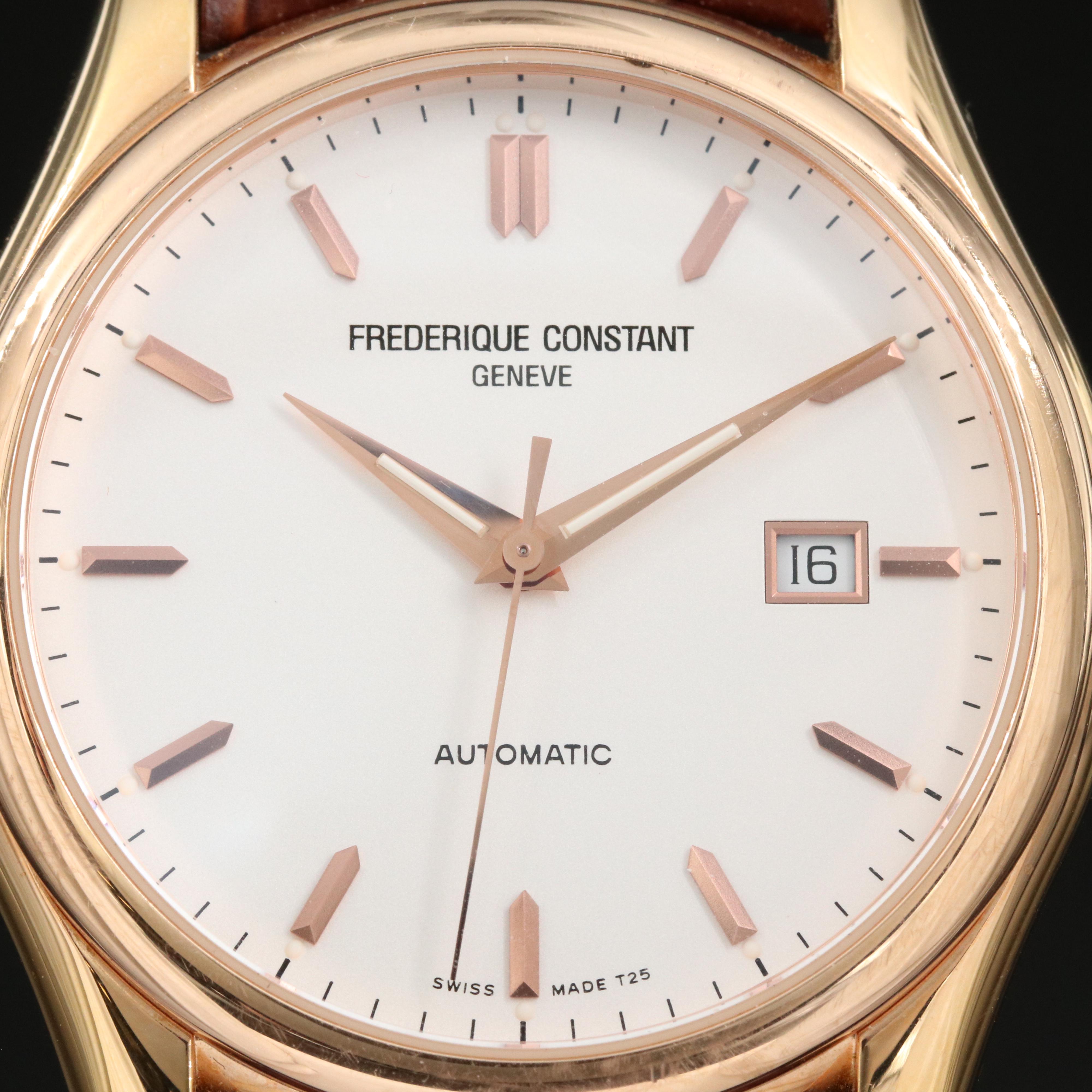 Frederique Constant Classics Rose Gold-Tone Automatic Watch
