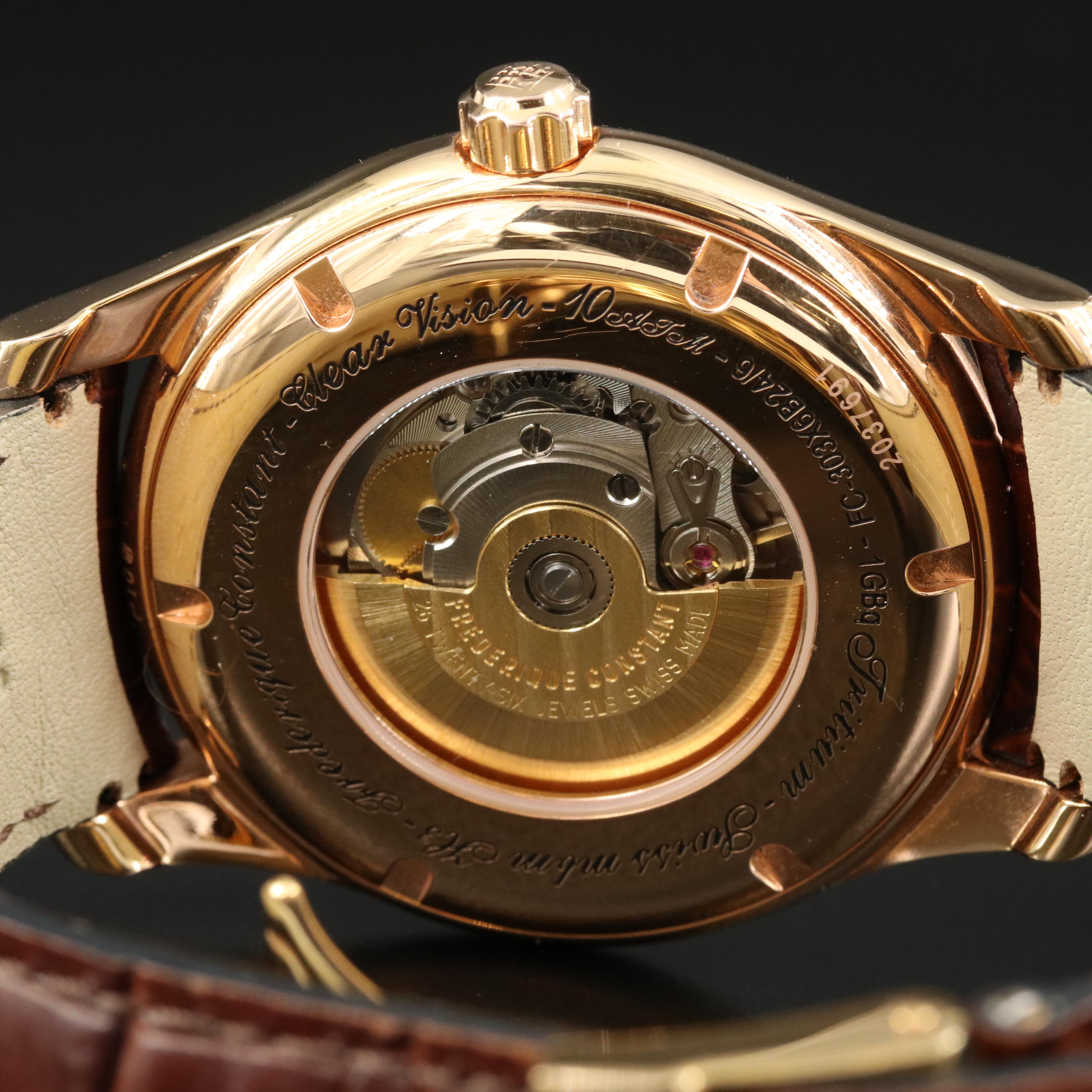 Frederique Constant Classics Rose Gold-Tone Automatic Watch