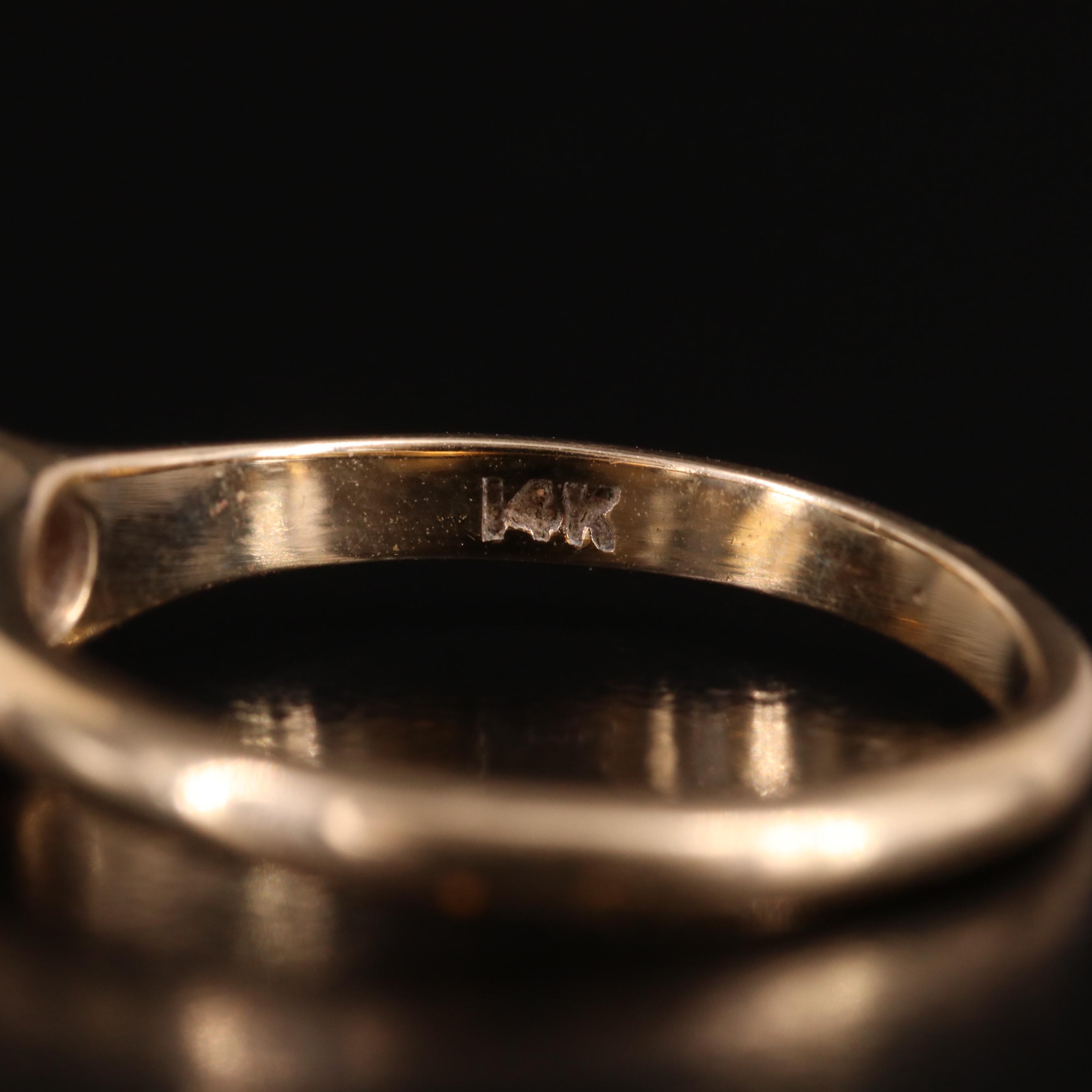 Vintage 14K Pearl Ring