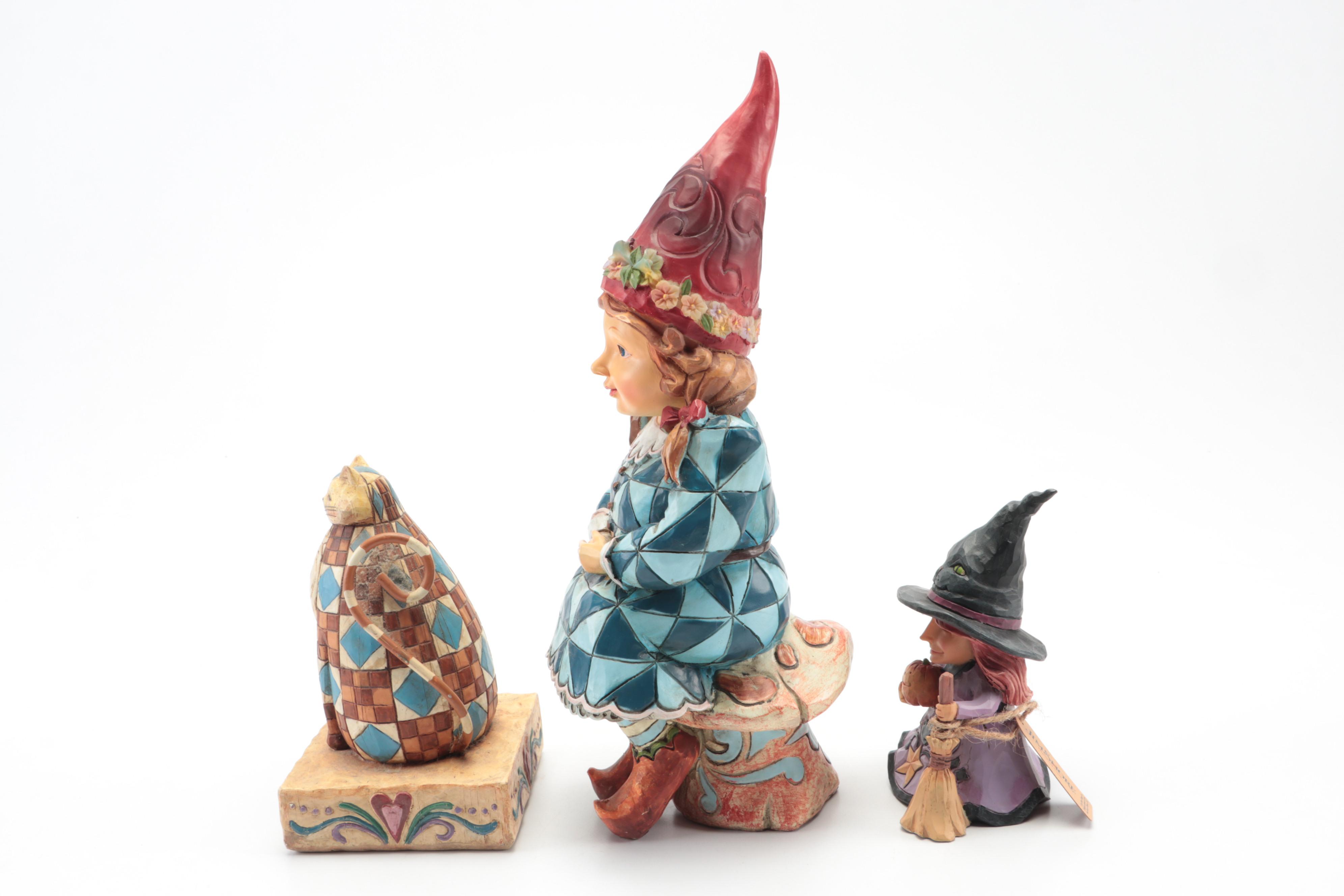 Jim Shore "Welcome The Magic" and Other Figures