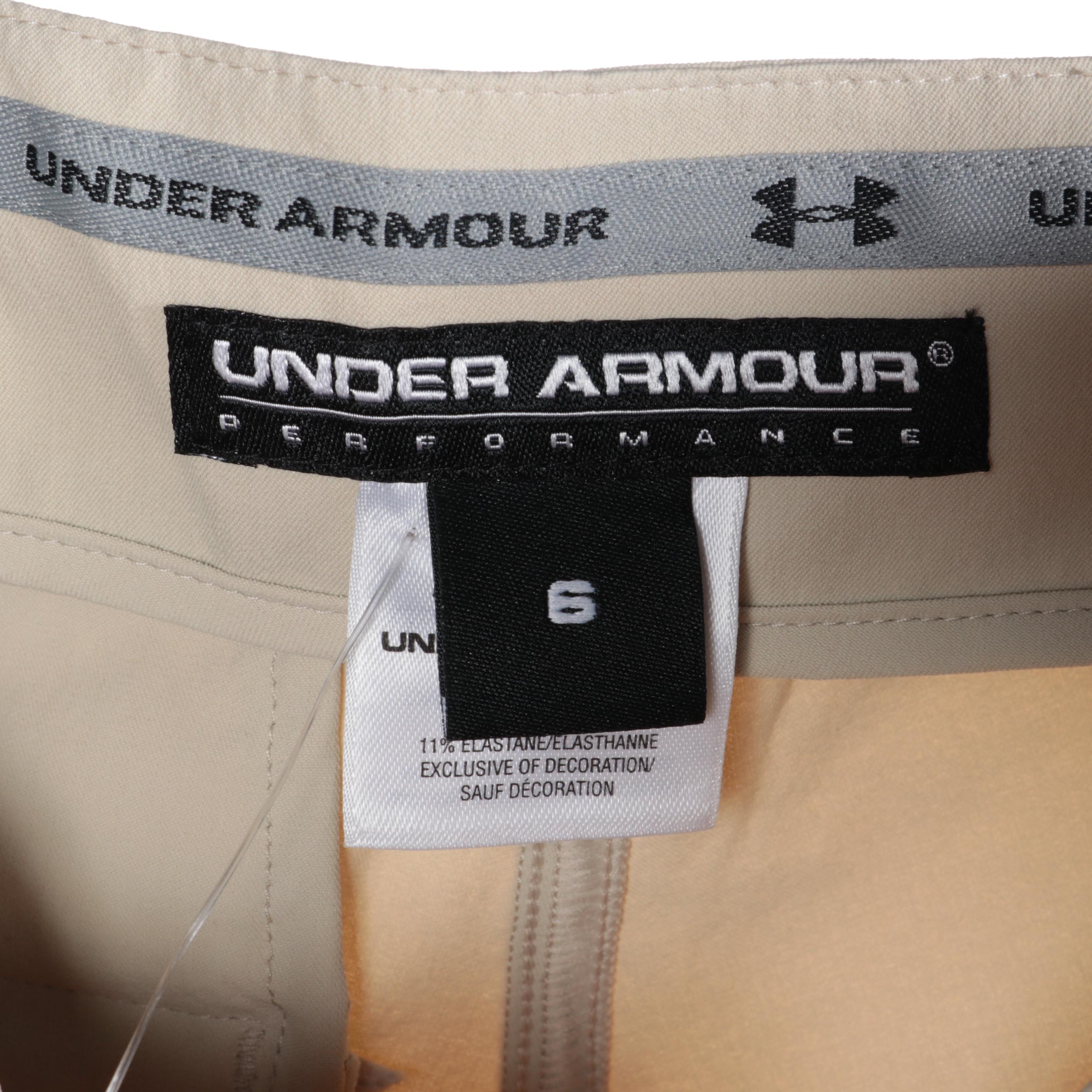 Under Armour Performance Wear Including Windbreaker, Hoodie, and Golf Shorts