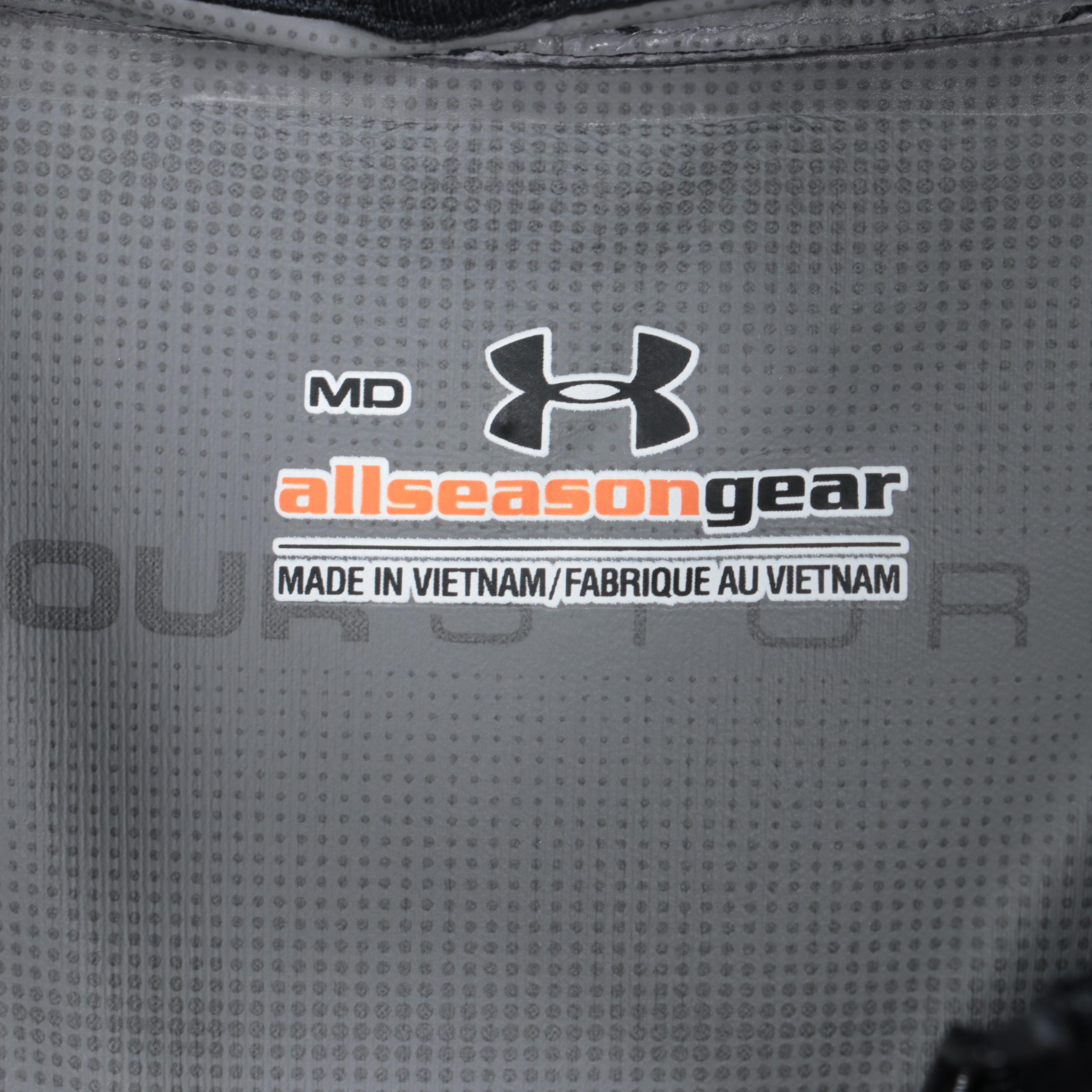 Under Armour Performance Wear Including Windbreaker, Hoodie, and Golf Shorts