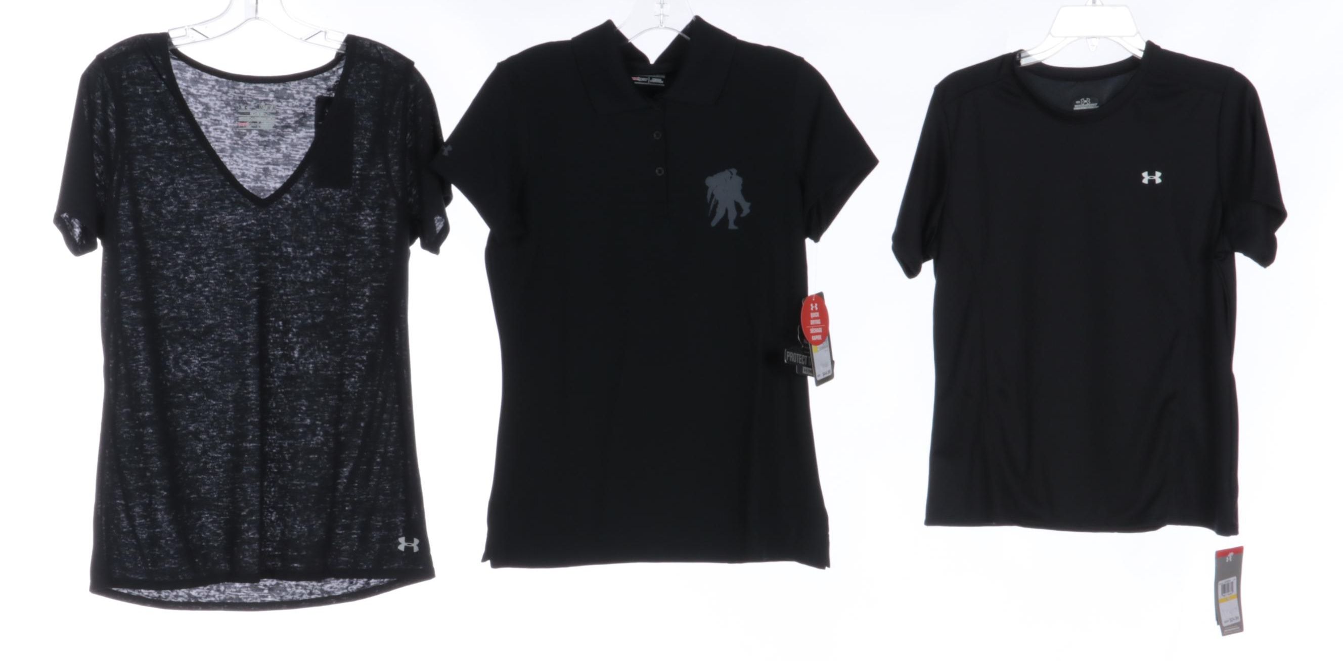 Under Armour Performance Wear Including Windbreaker, Hoodie, and Golf Shorts