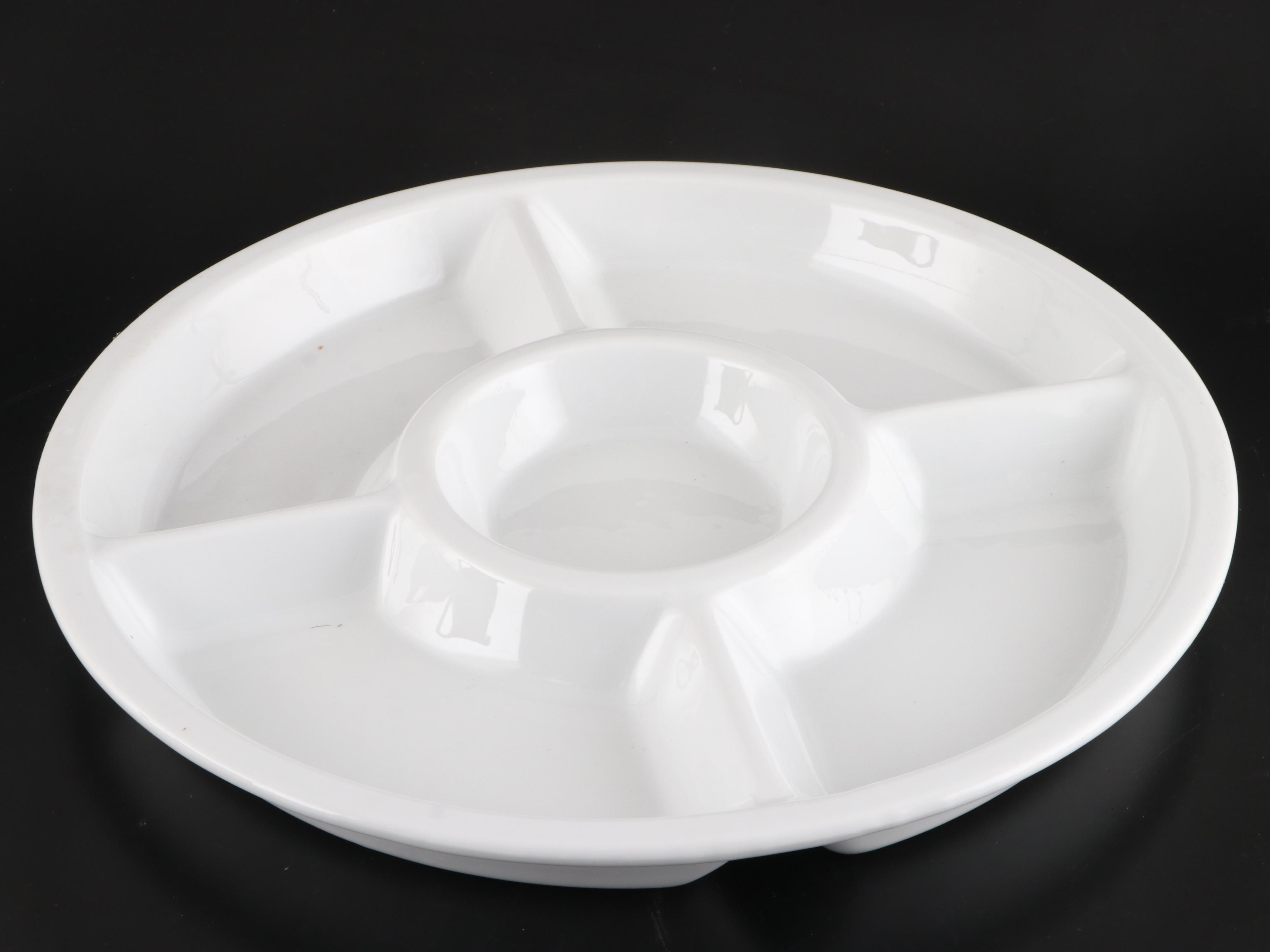 Home Essentials Porcelain Trays with Kohl's Ceramic Divided Tray and More