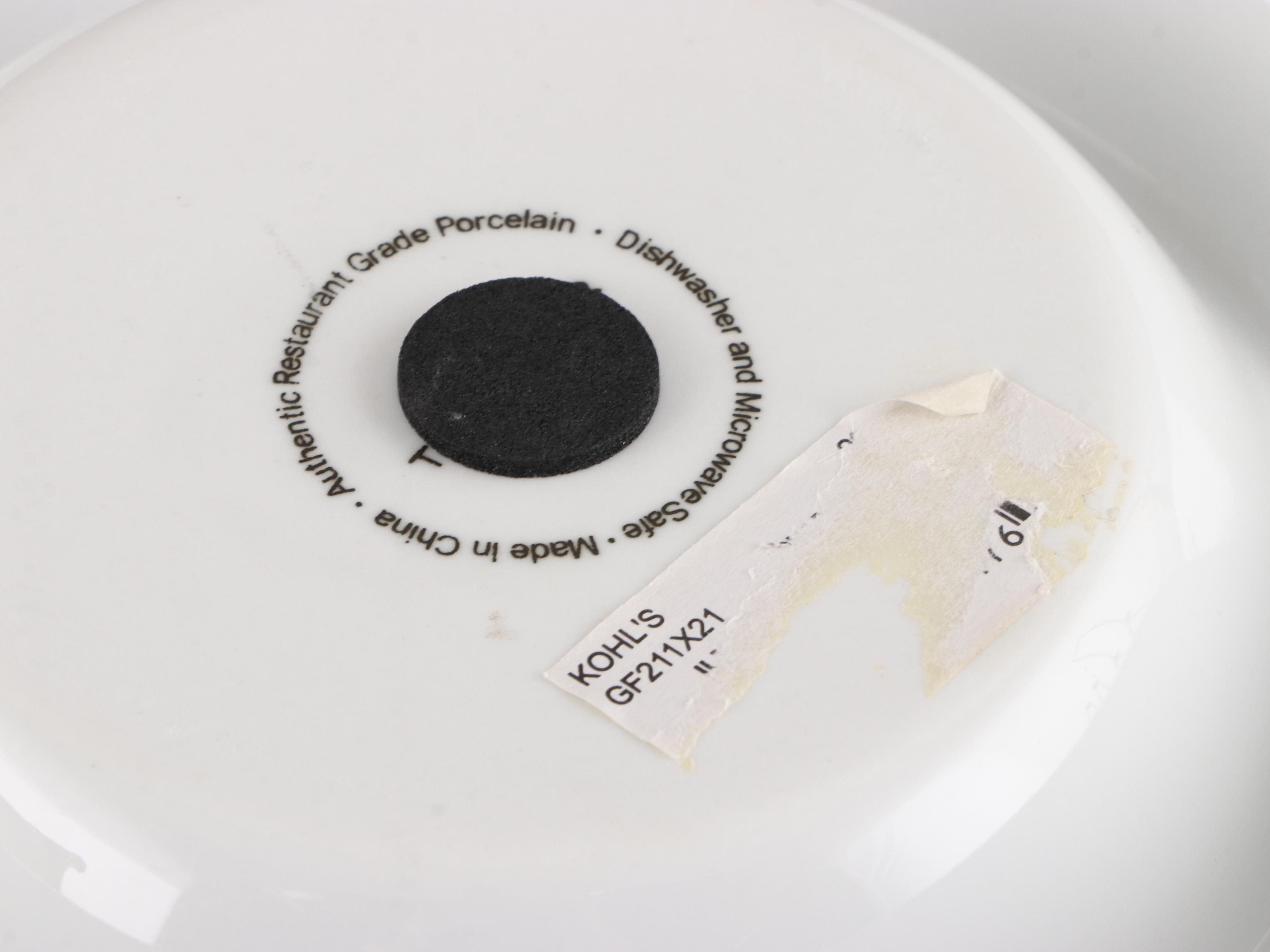 Home Essentials Porcelain Trays with Kohl's Ceramic Divided Tray and More