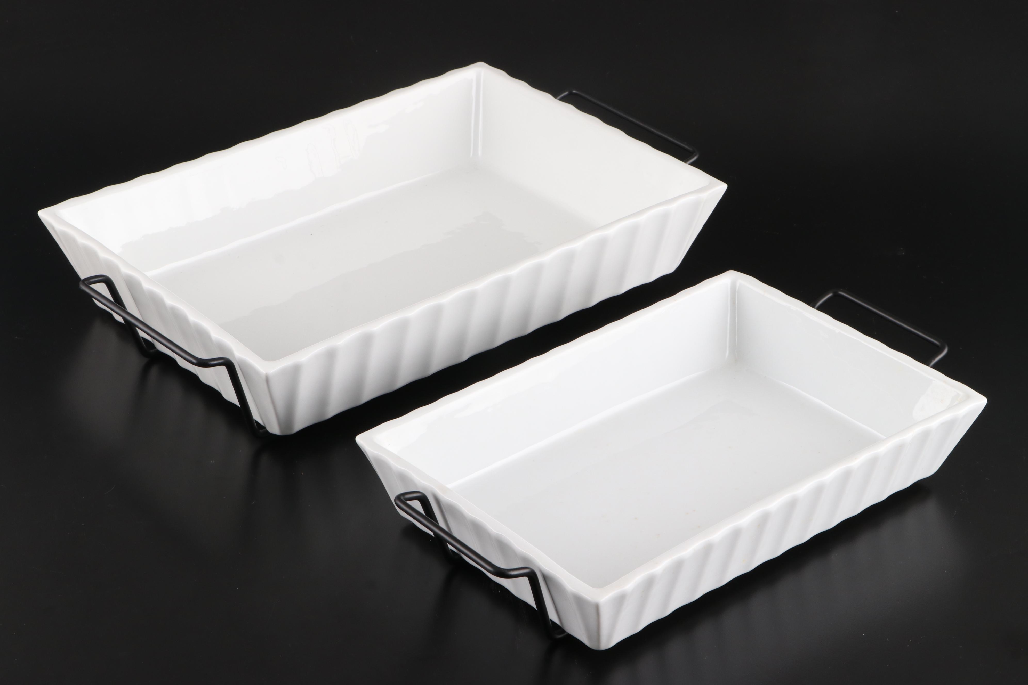 Home Essentials Porcelain Trays with Kohl's Ceramic Divided Tray and More