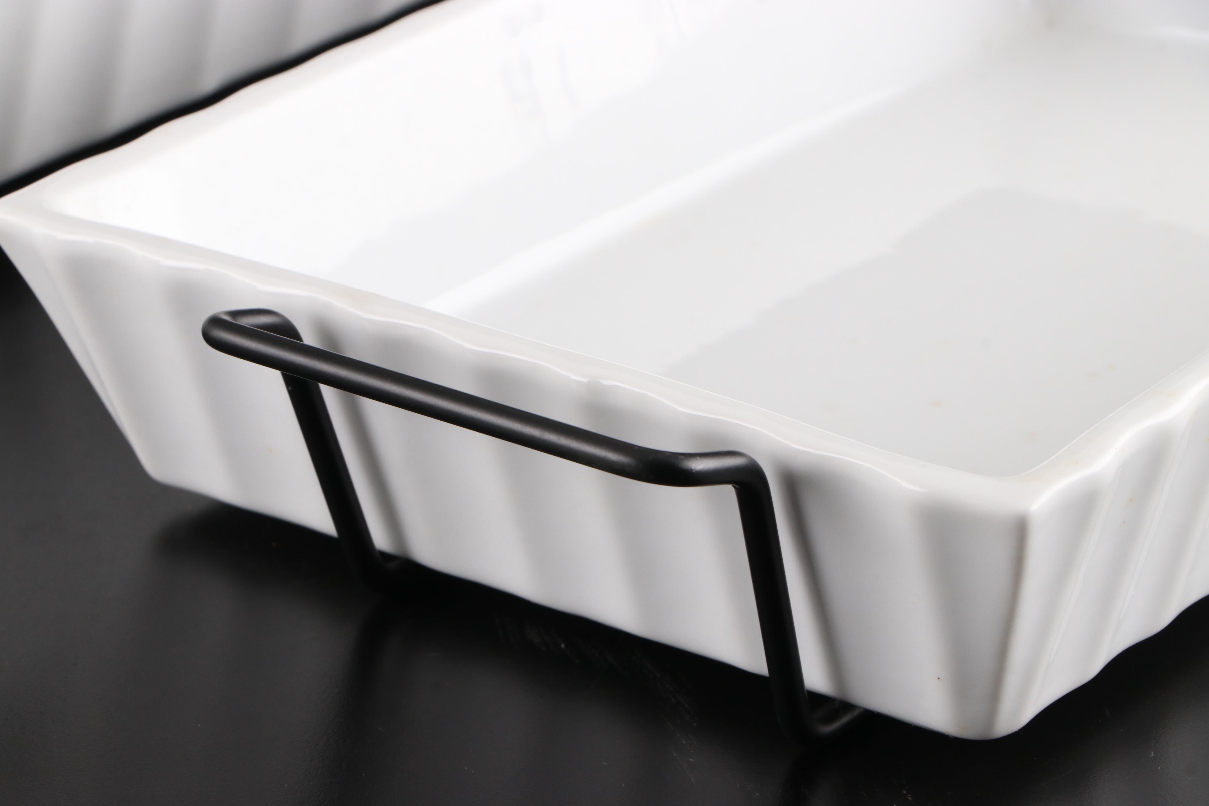 Home Essentials Porcelain Trays with Kohl's Ceramic Divided Tray and More