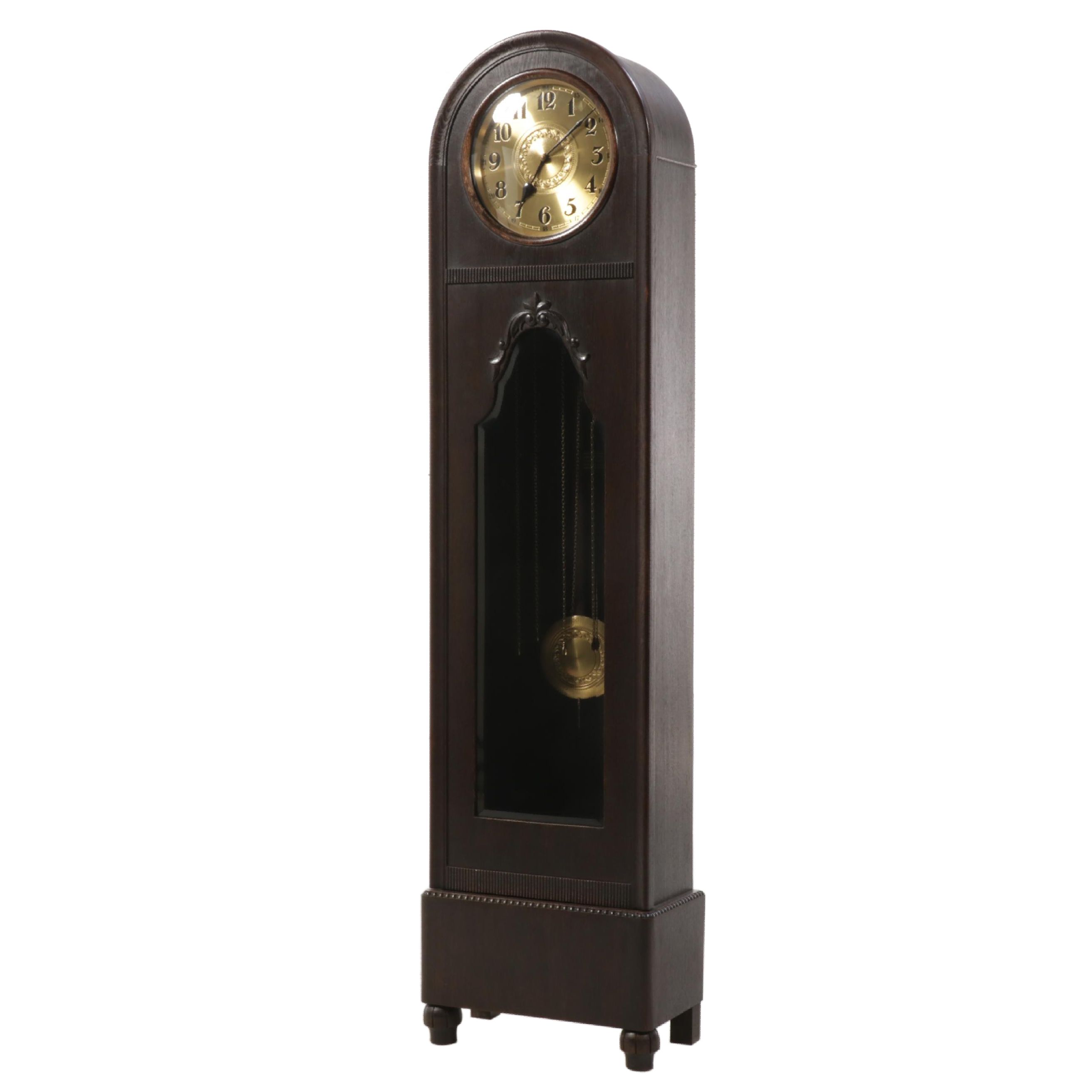 E. Lauffer German Art Deco Style Longcase Clock, Early to Mid-20th Century