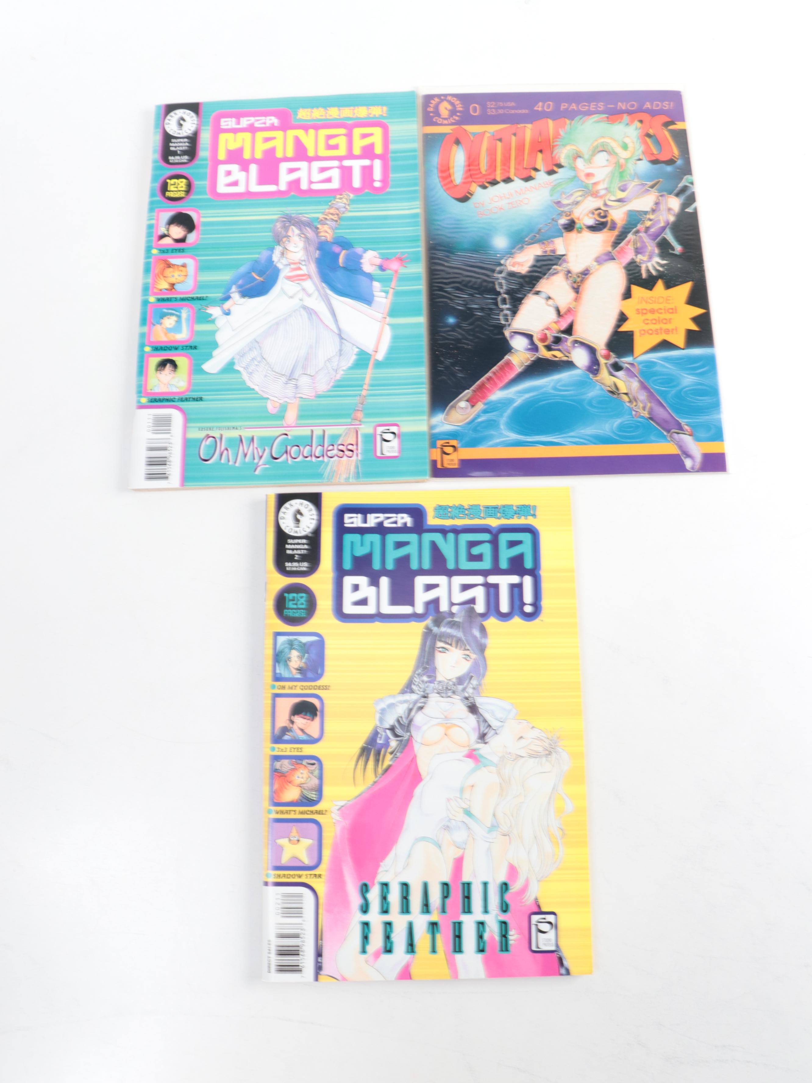 Modern Age "Outlanders", "Super Manga Blast!", and More Comic Books