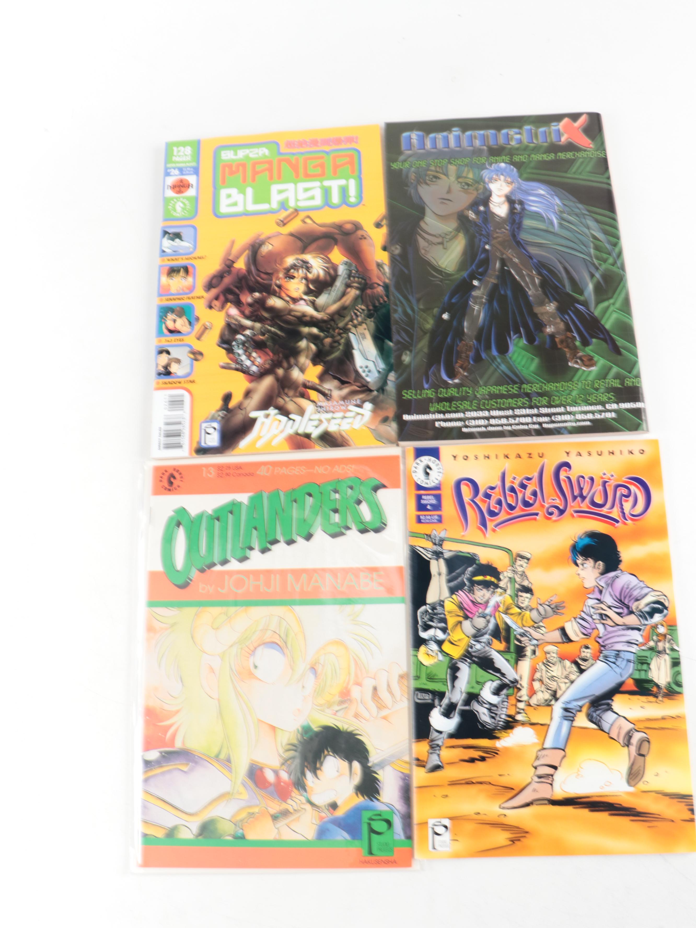 Modern Age "Outlanders", "Super Manga Blast!", and More Comic Books