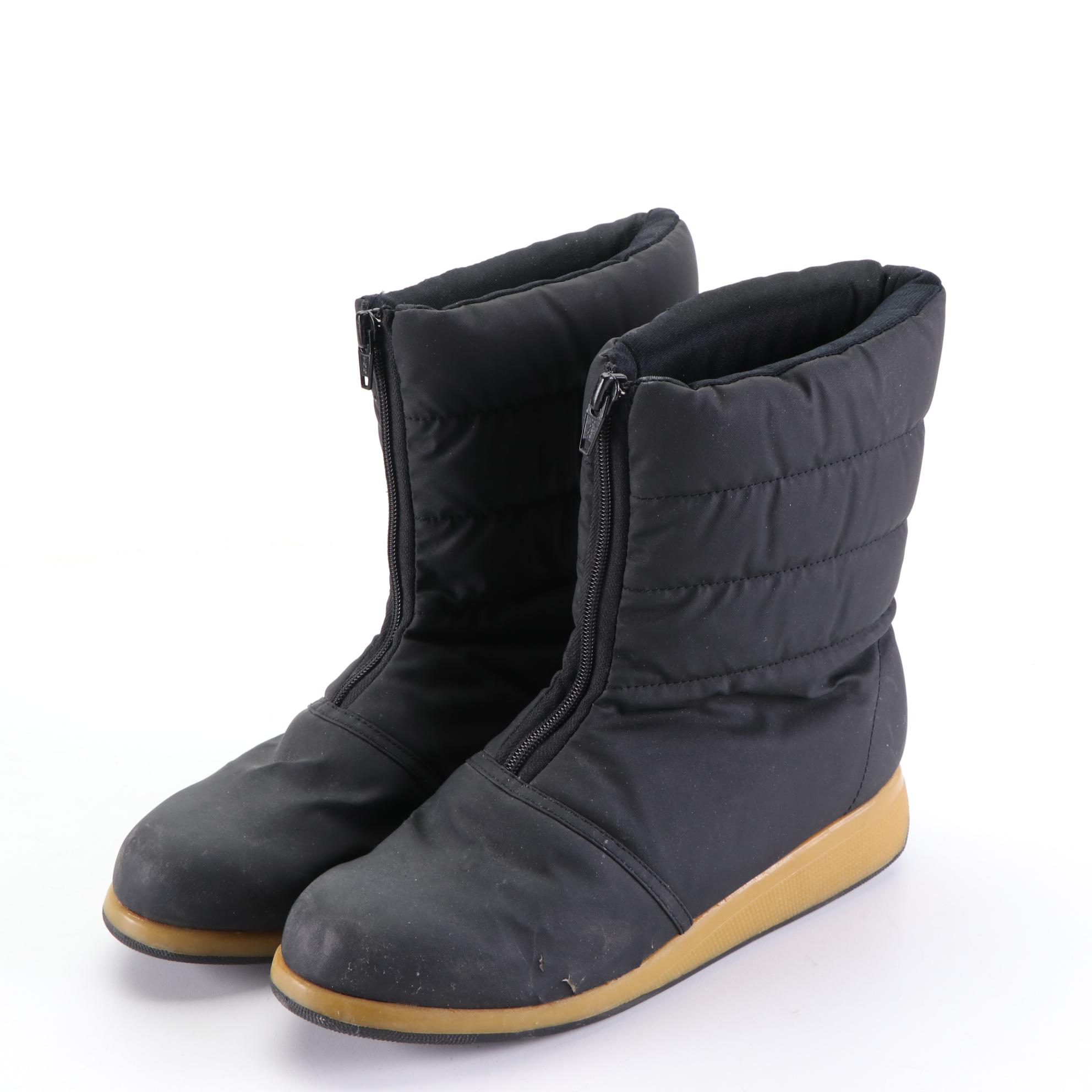 Truespirit by Easy Spirit Suede Ankle Boots and Naturalizer Quilted Zip Boots