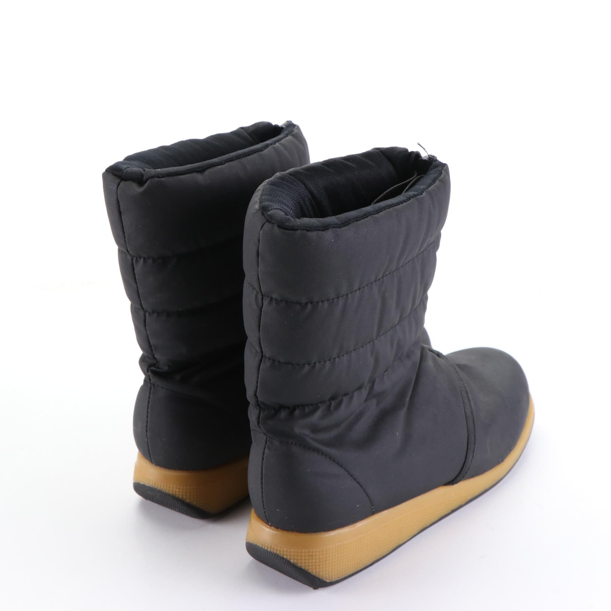 Truespirit by Easy Spirit Suede Ankle Boots and Naturalizer Quilted Zip Boots