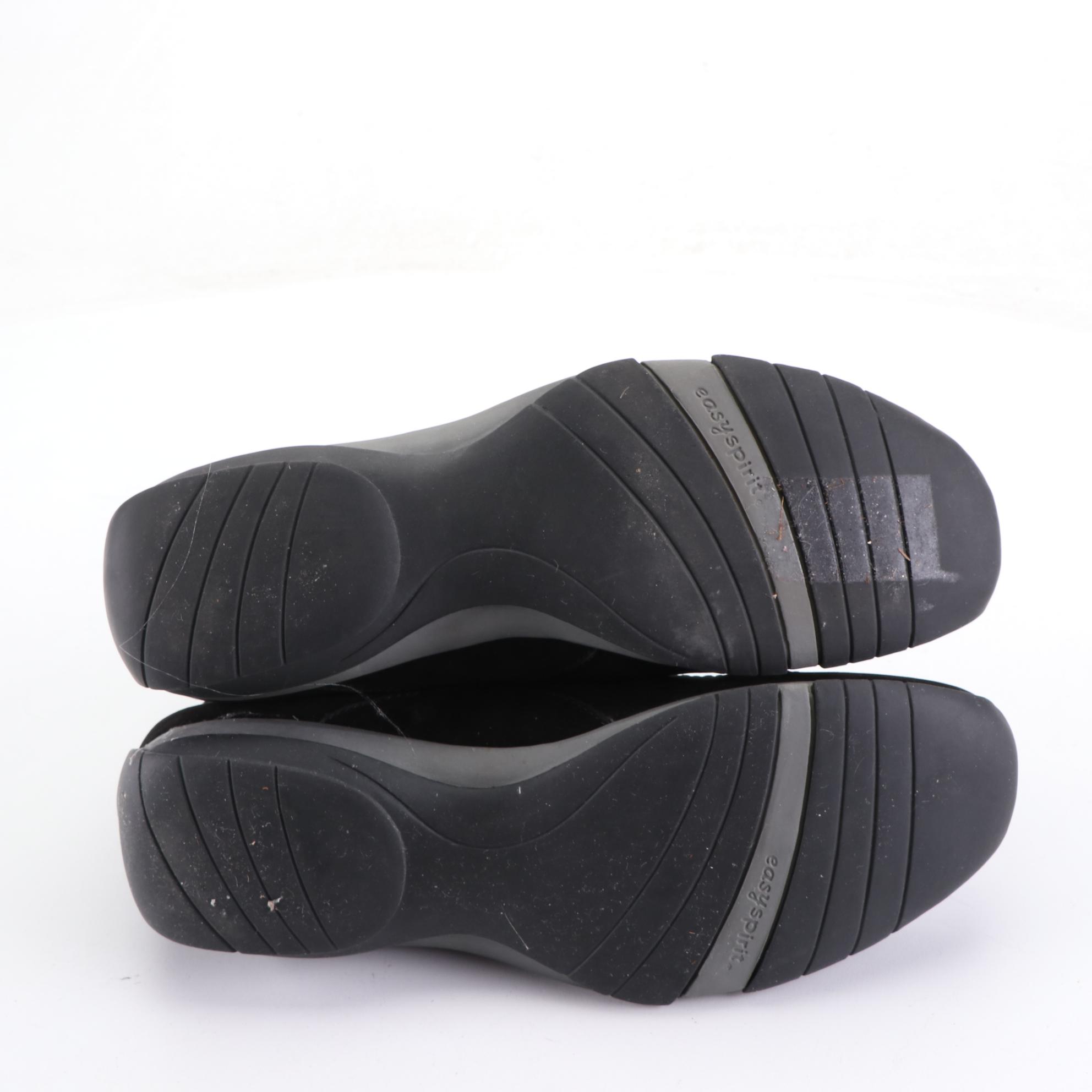 Truespirit by Easy Spirit Suede Ankle Boots and Naturalizer Quilted Zip Boots