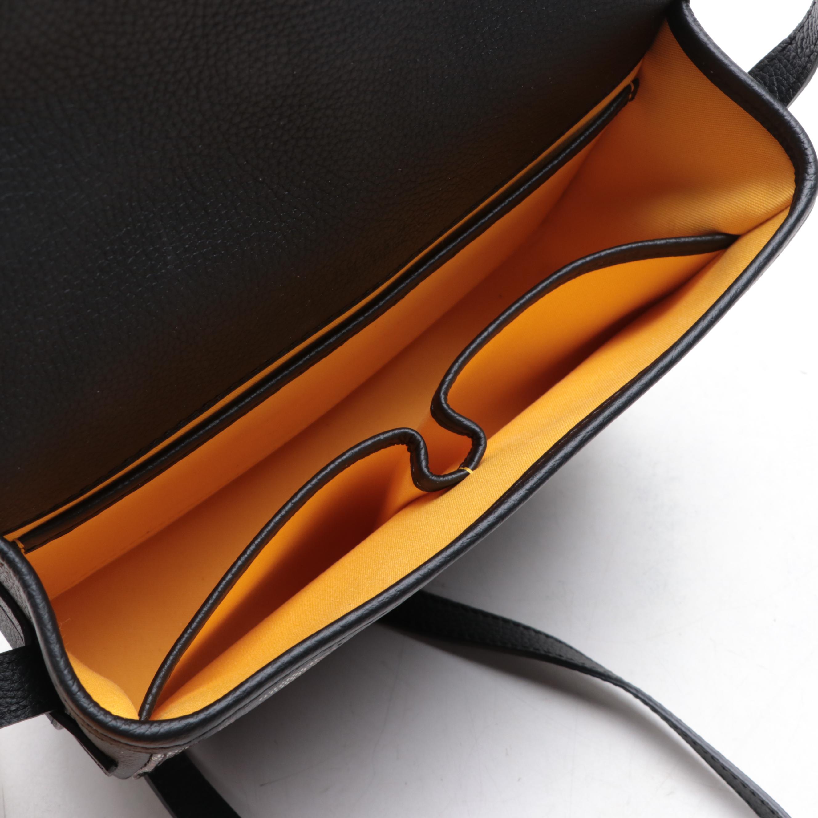 Goyard Goyardine Belvedere II PM Messenger Bag in Monogram Canvas and Leather