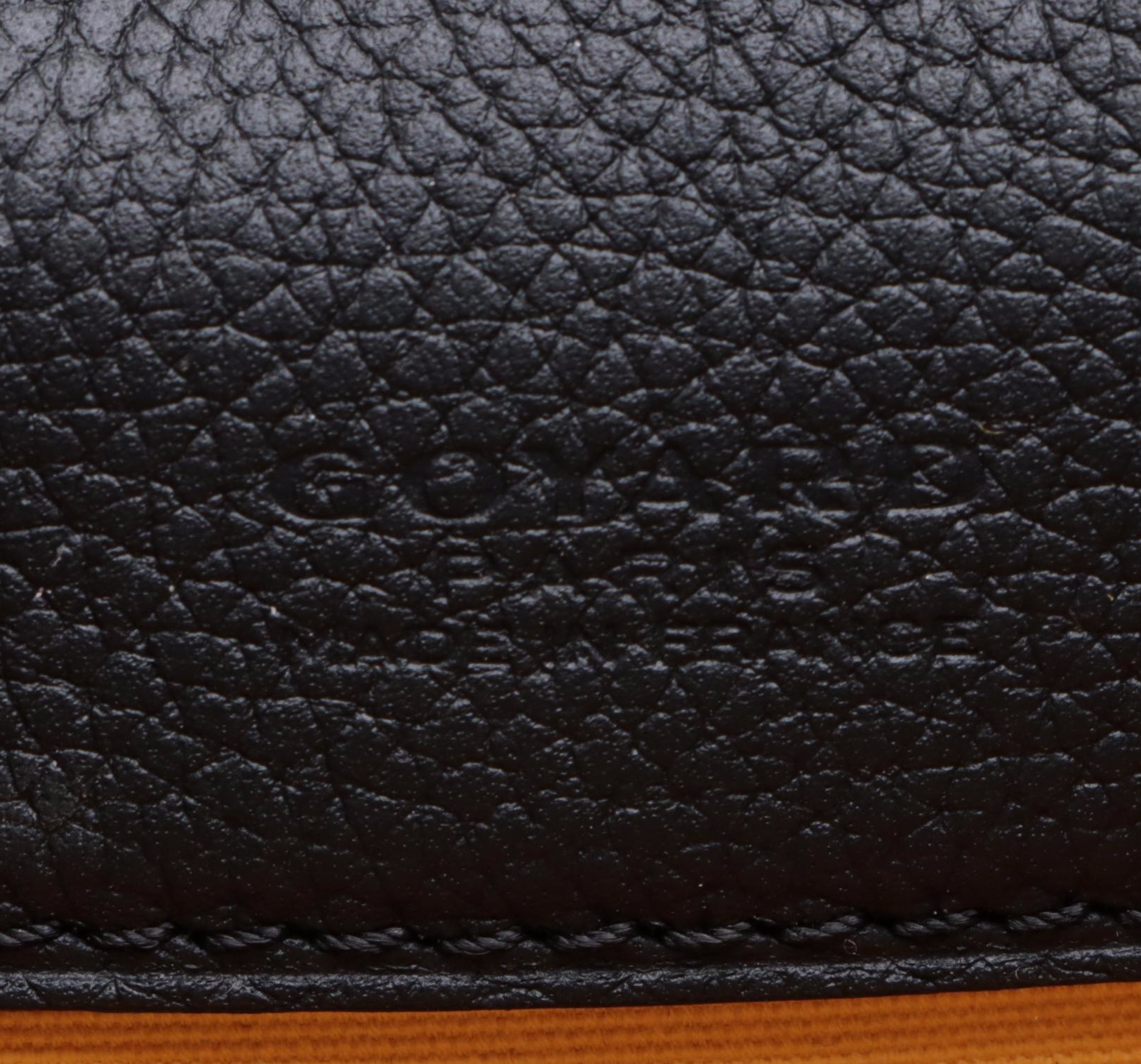 Goyard Goyardine Belvedere II PM Messenger Bag in Monogram Canvas and Leather