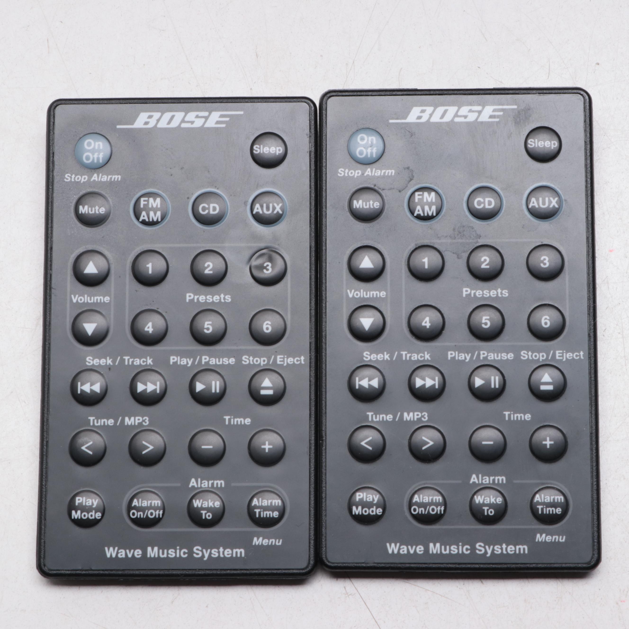 Bose Wave Radio with CD Player, Multi-CD Changer and Remotes