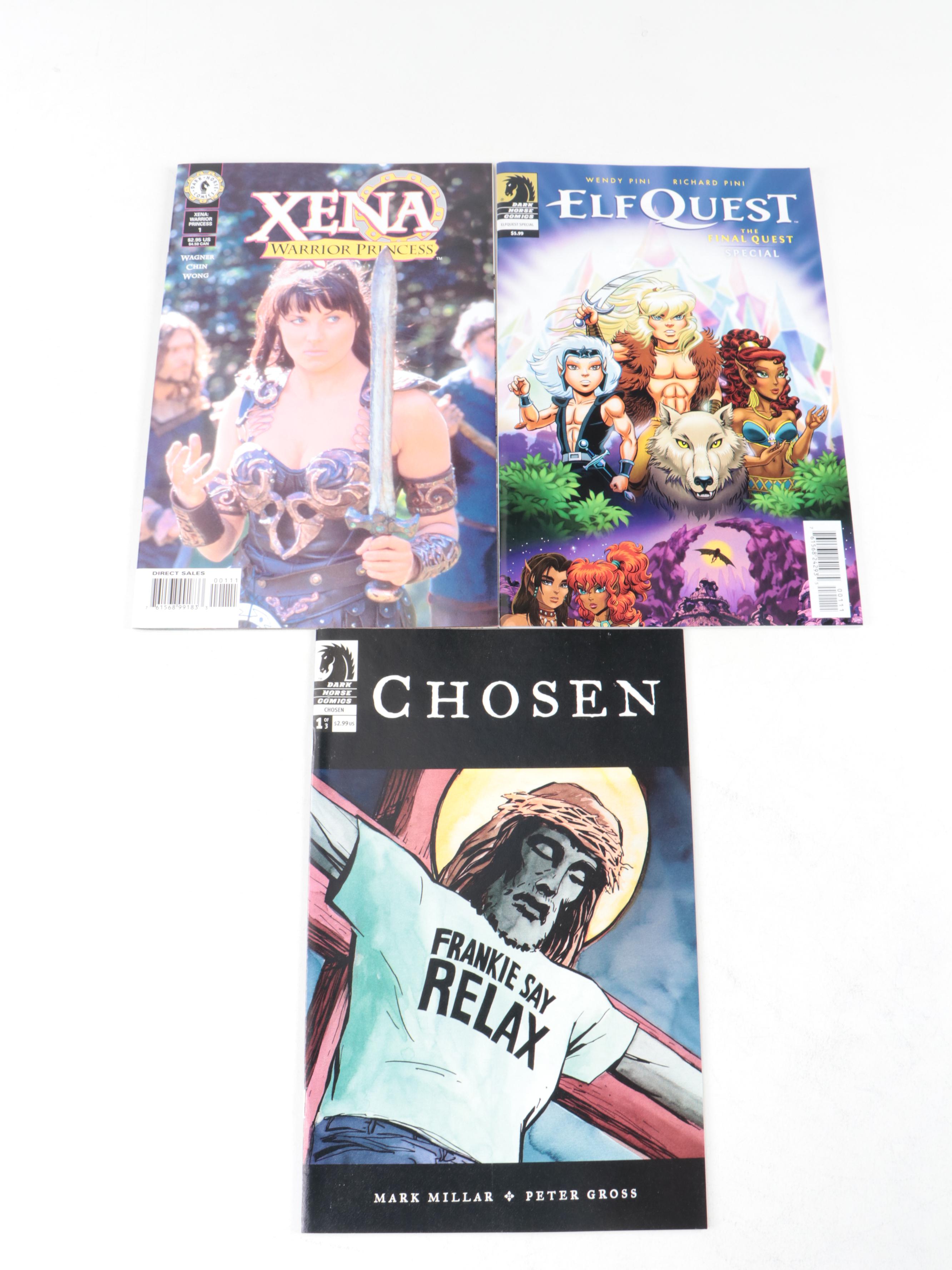 Modern Age "Elf Quest", "Xena Warrior Princess", and More Comic Books