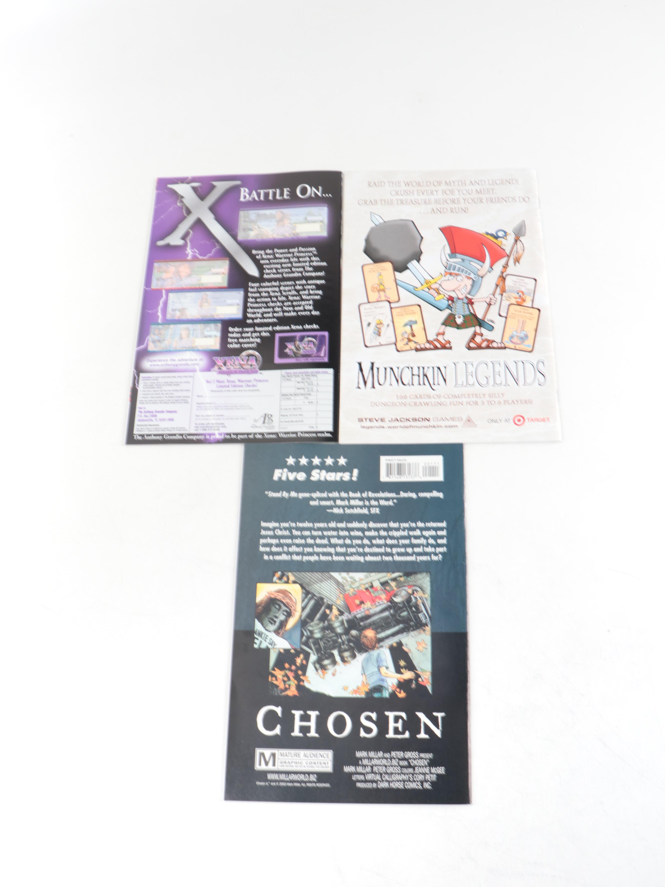 Modern Age "Elf Quest", "Xena Warrior Princess", and More Comic Books