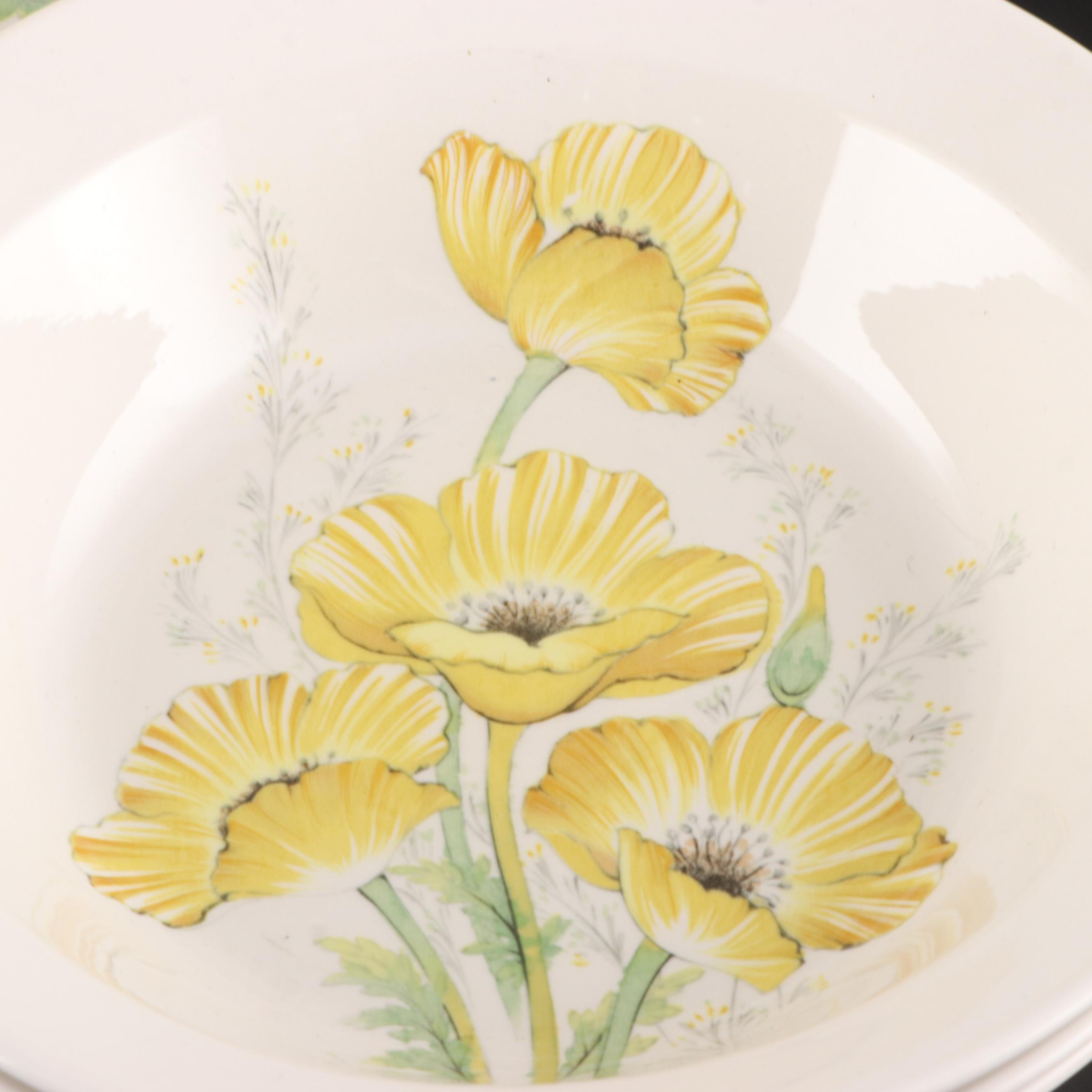 Noritake "Buttercup" Ceramic Dinnerware, 1972-1979