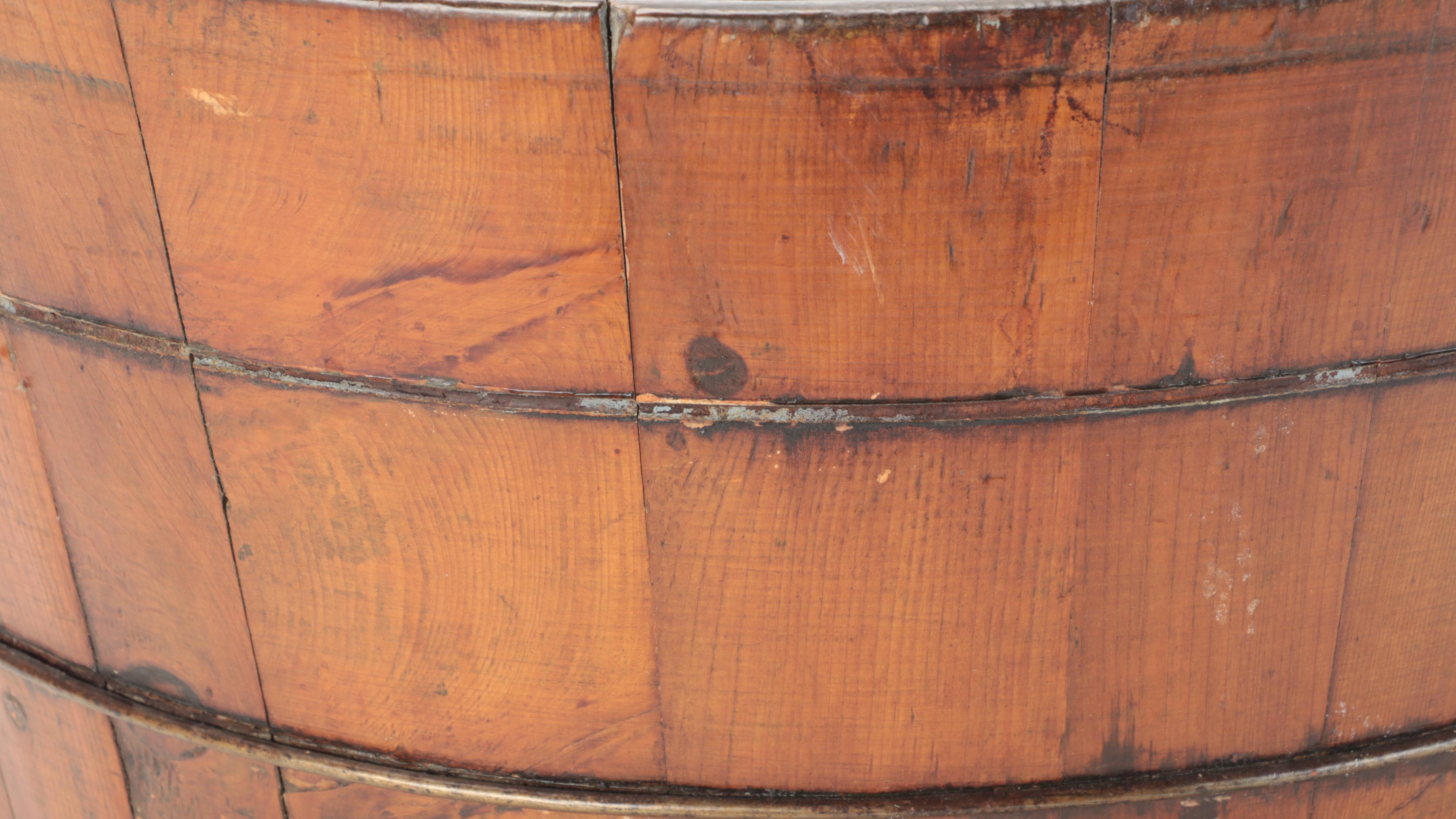 Large Wooden Stave Bucket