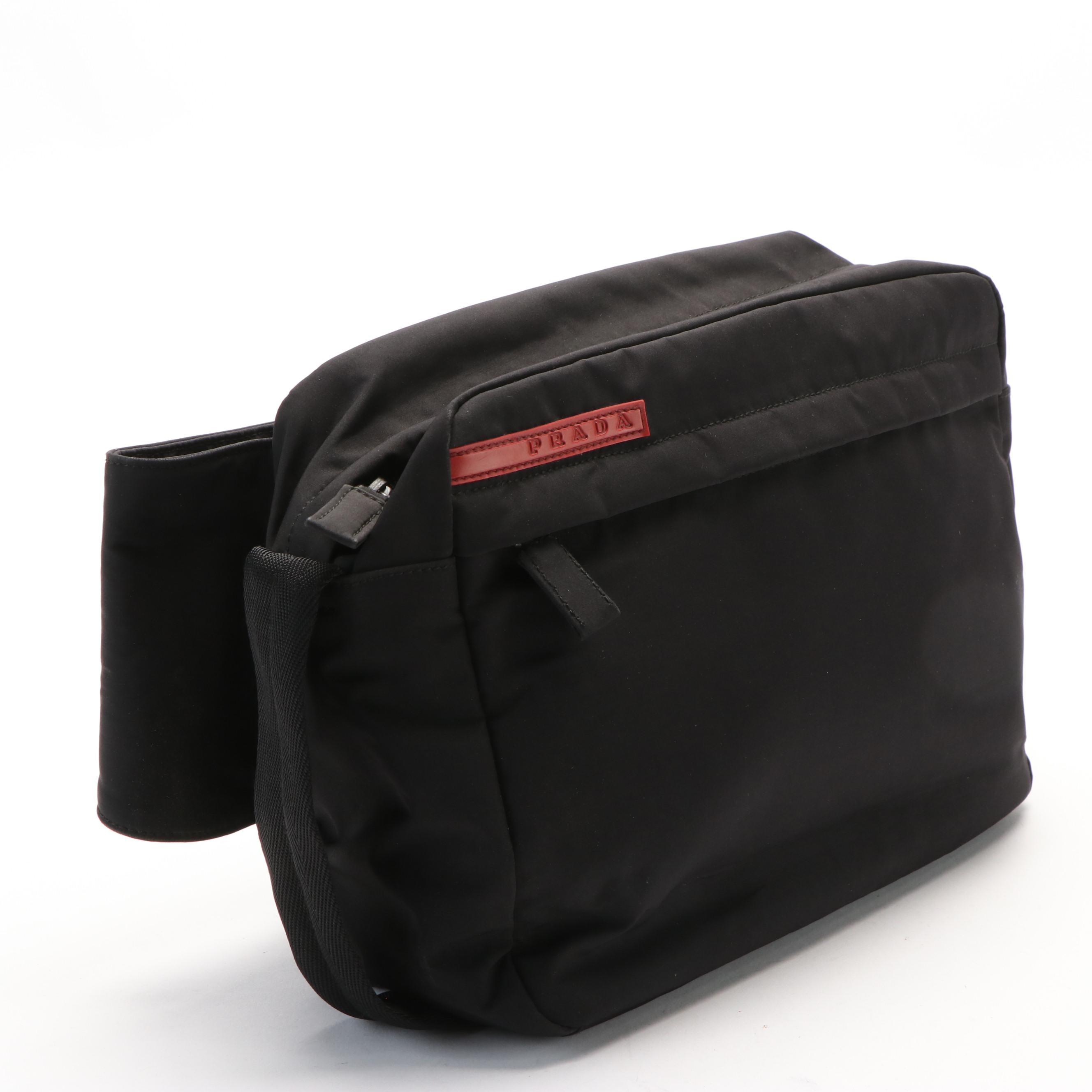 Prada Black Sport Nylon Belt Bag