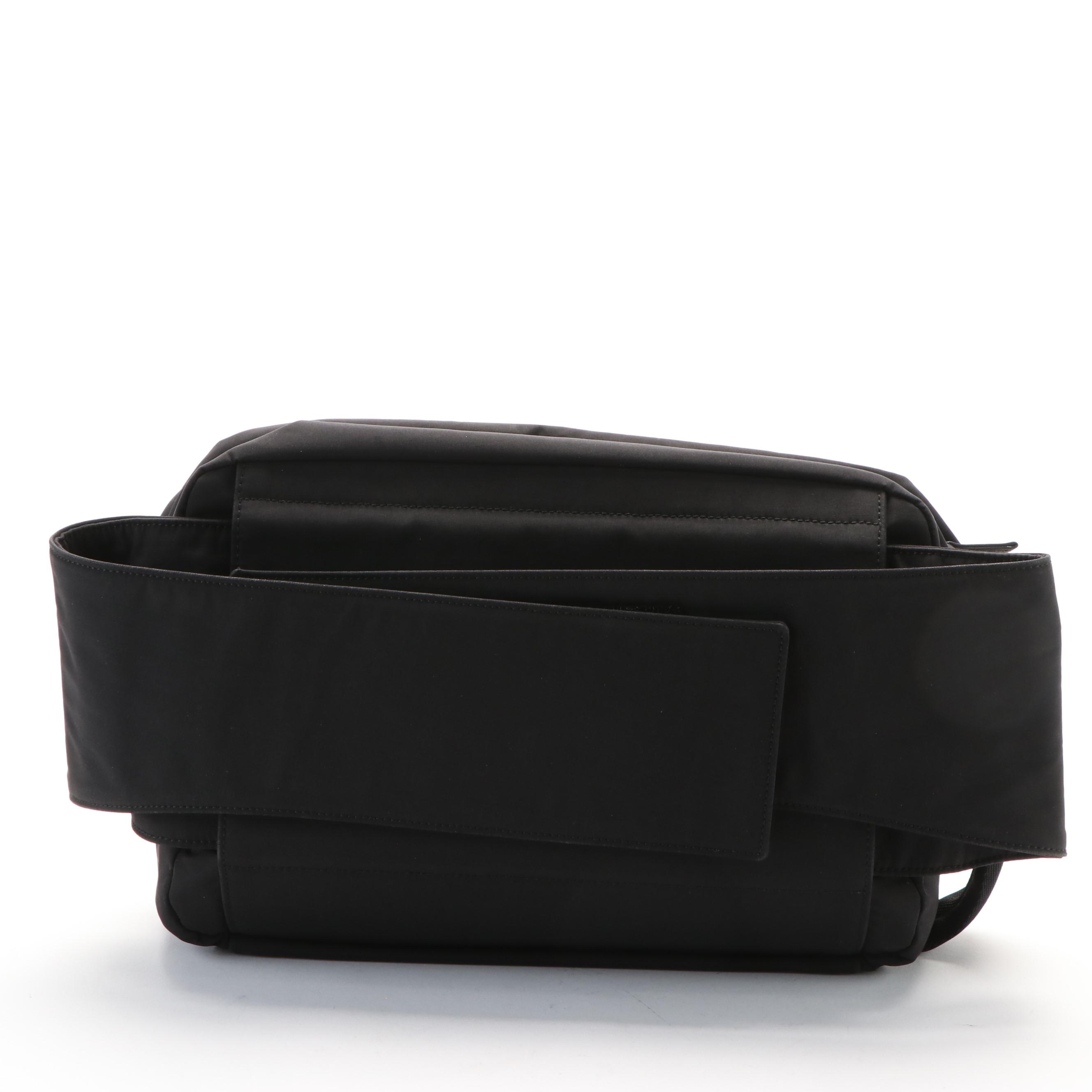 Prada Black Sport Nylon Belt Bag