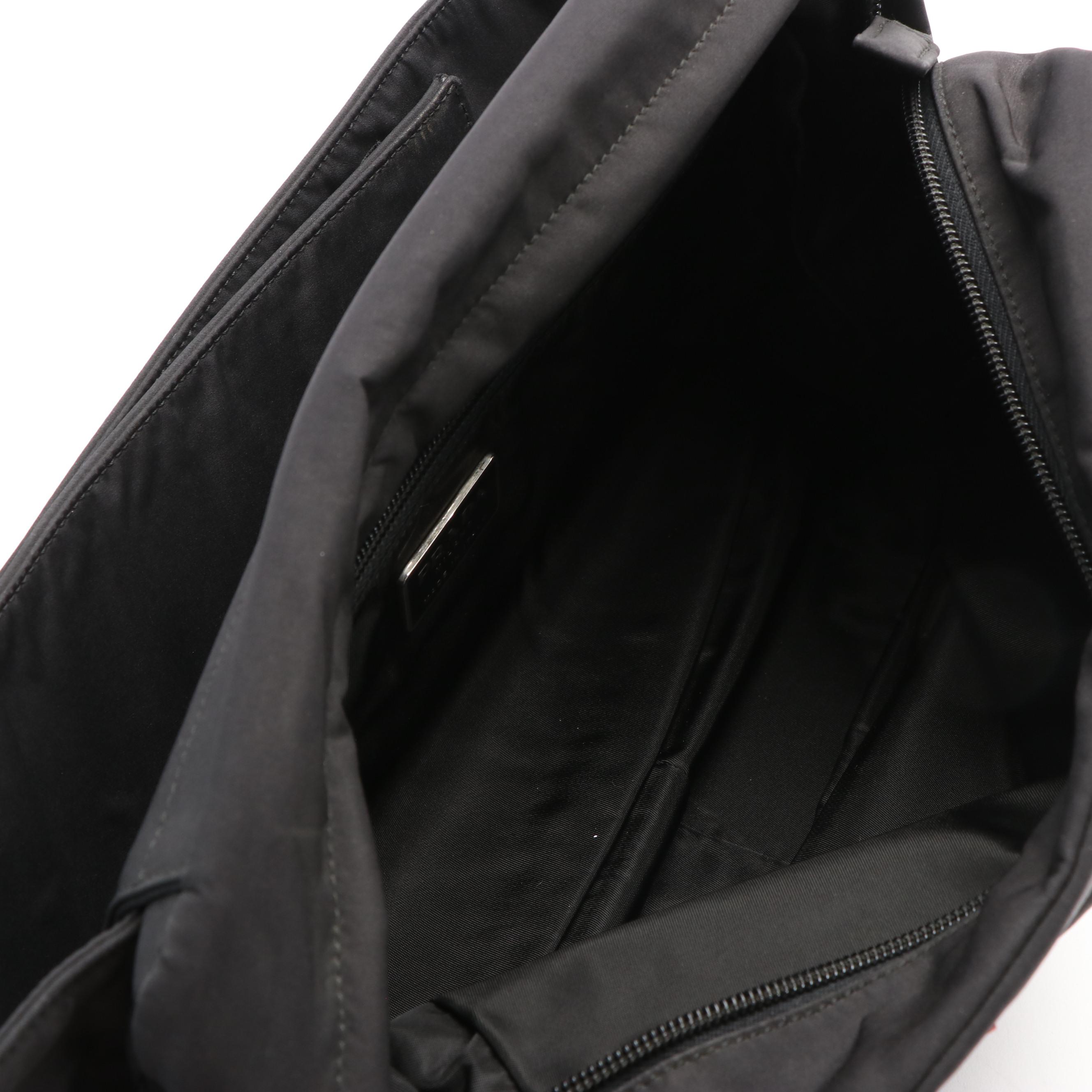 Prada Black Sport Nylon Belt Bag