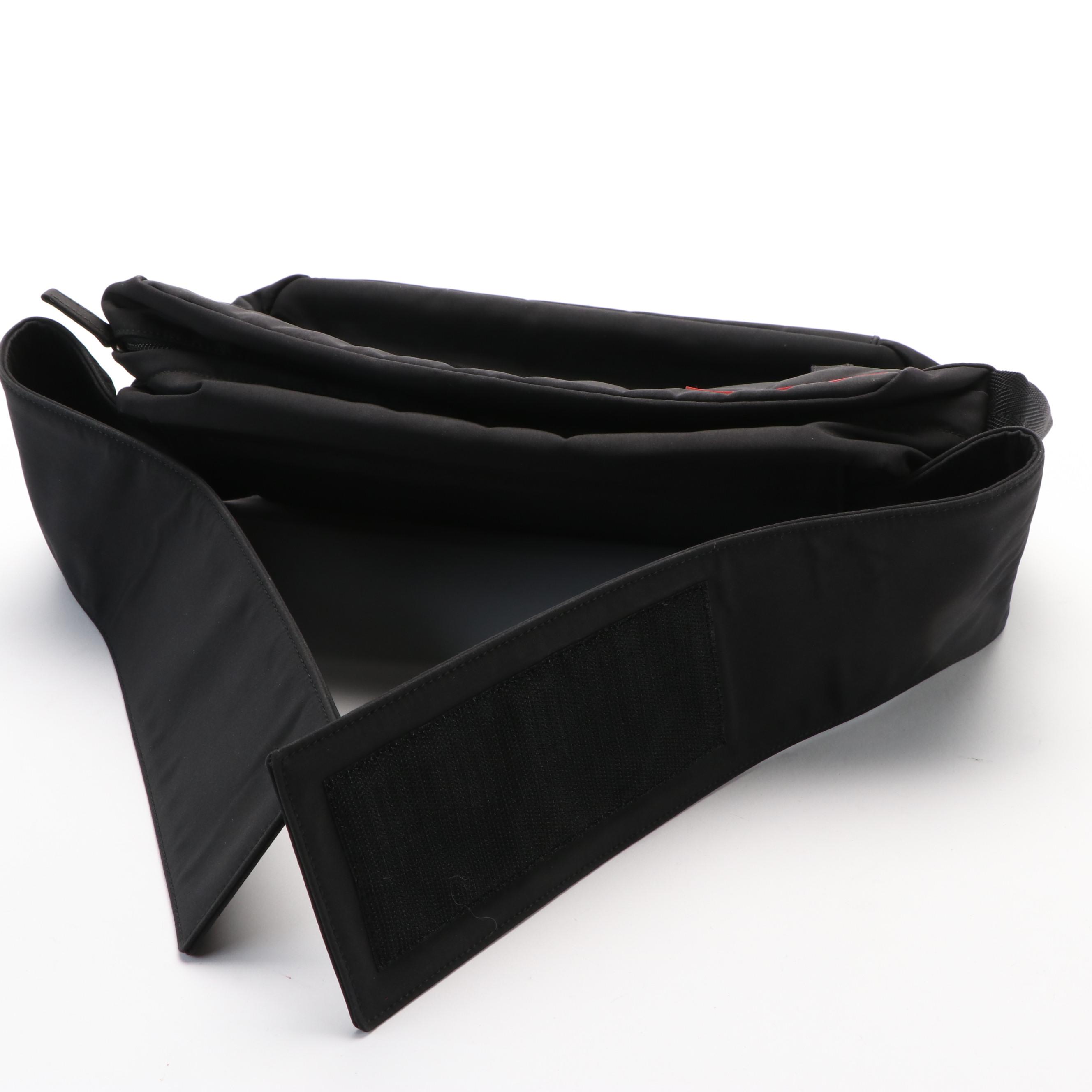 Prada Black Sport Nylon Belt Bag