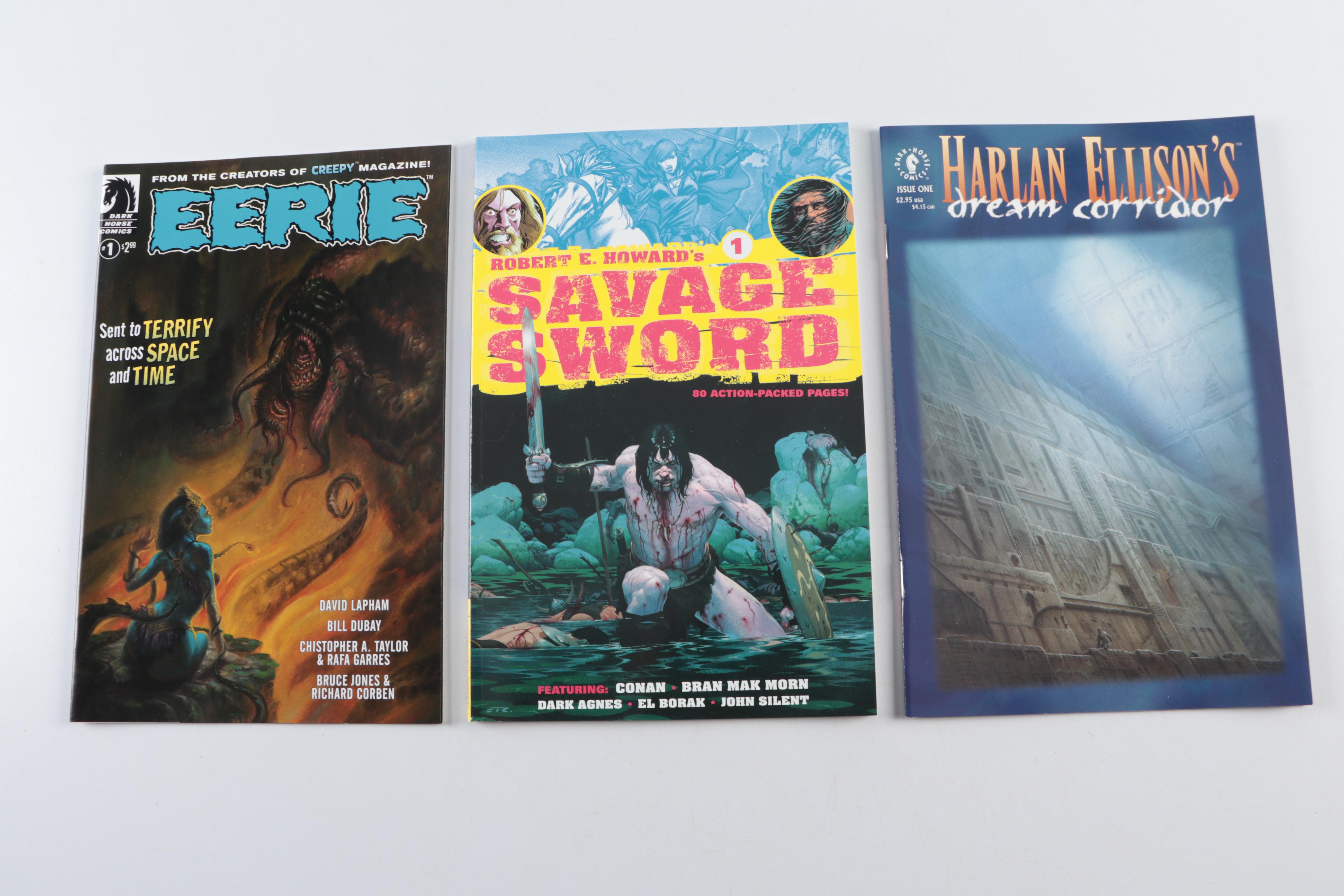 Modern Age "Dream Corridor", "Eerie", "Savage Sword", and More Comic Books