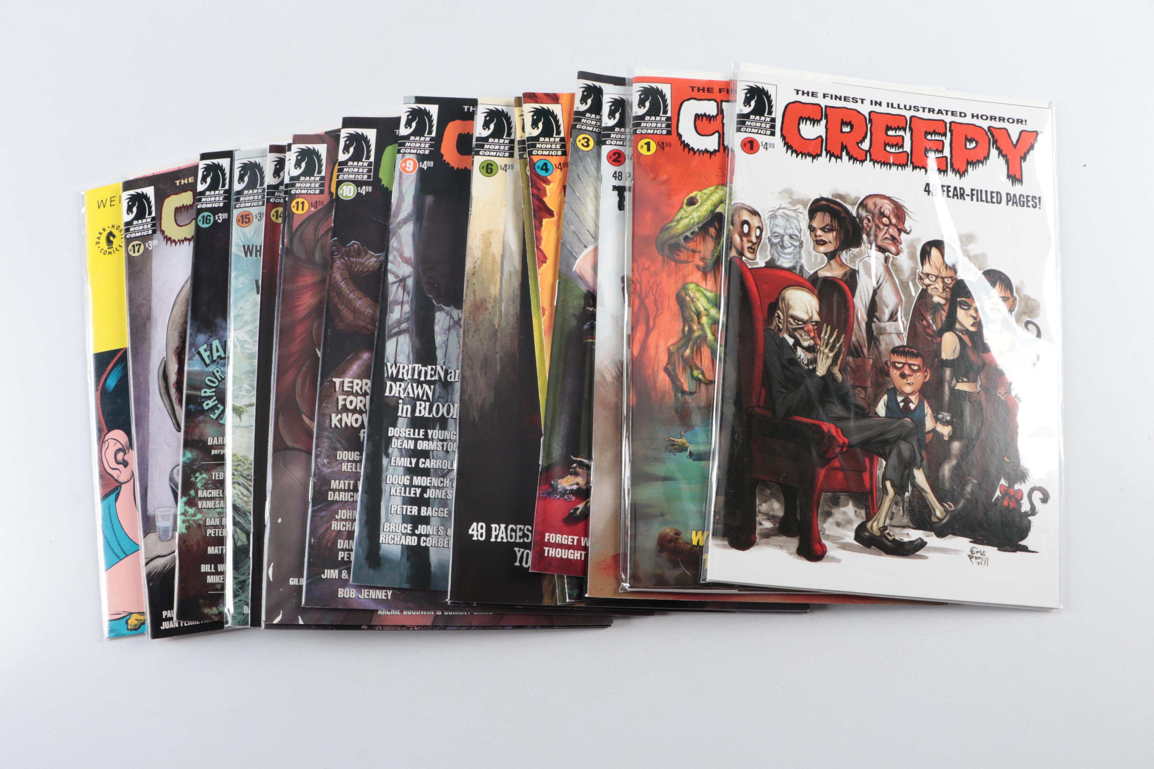 Modern Age "Dream Corridor", "Eerie", "Savage Sword", and More Comic Books