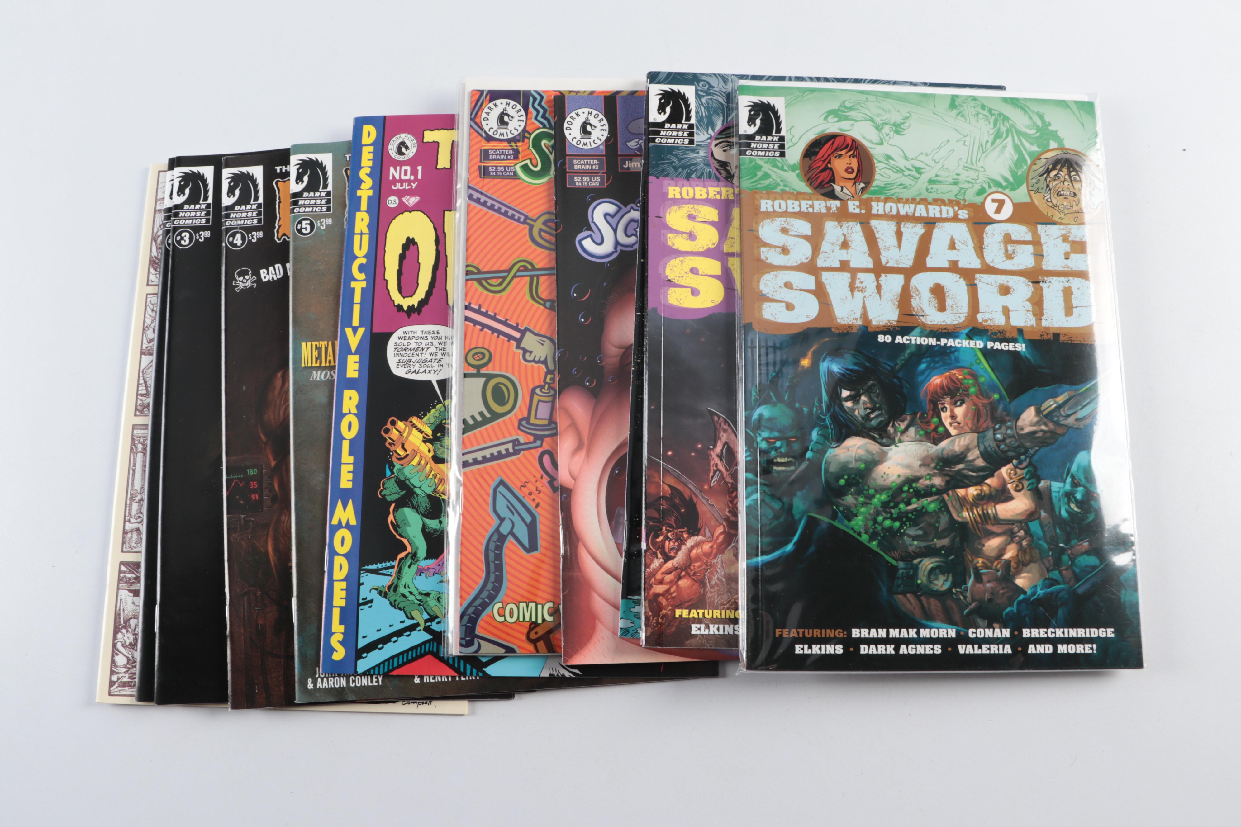 Modern Age "Dream Corridor", "Eerie", "Savage Sword", and More Comic Books