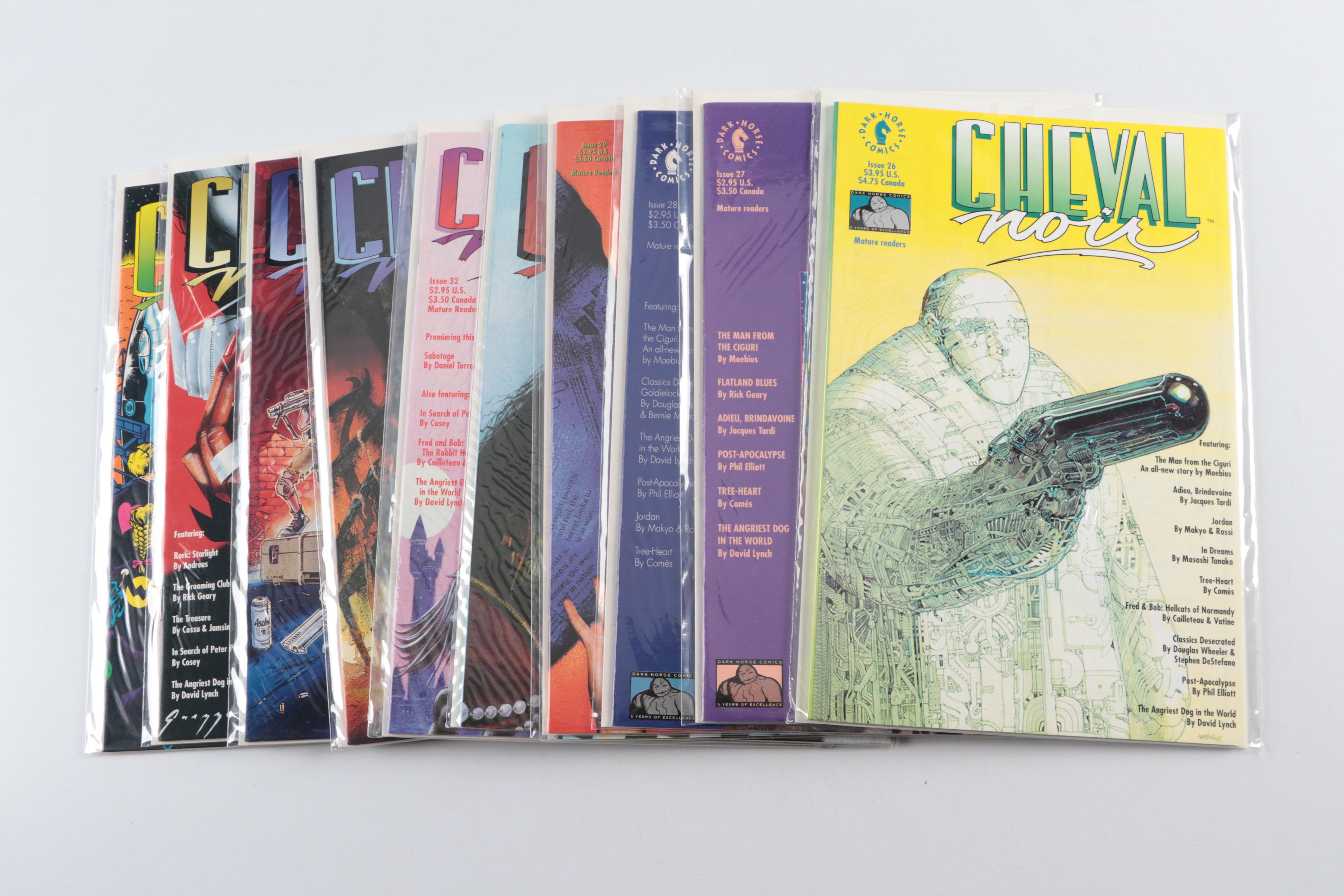 Modern Age "Cheval Noir" Dark Horse Comic Books