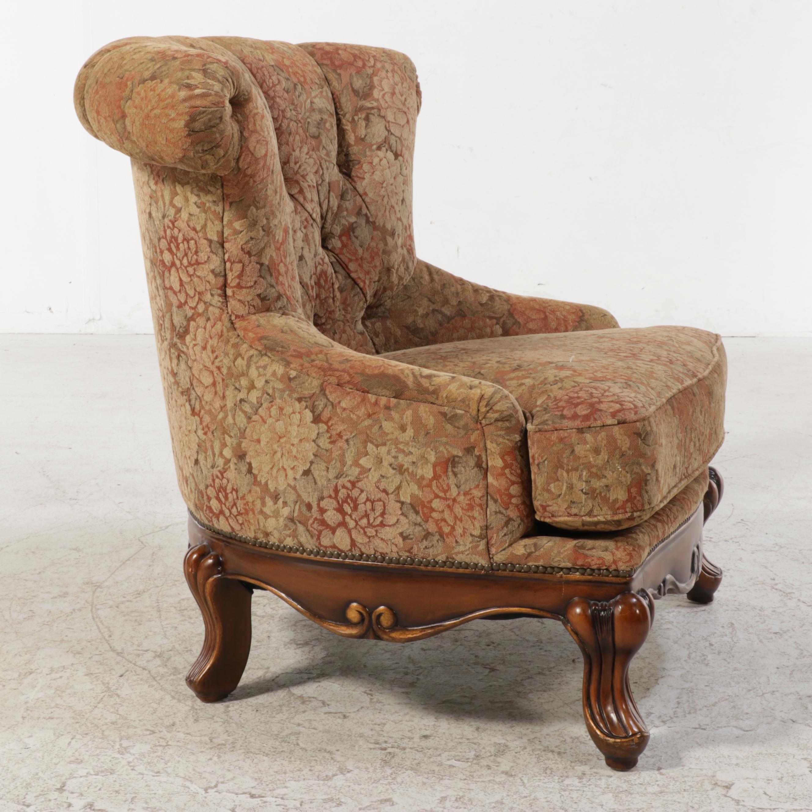 Monarchy for Schnadig "Compositions" Buttoned-Down Easy Armchair