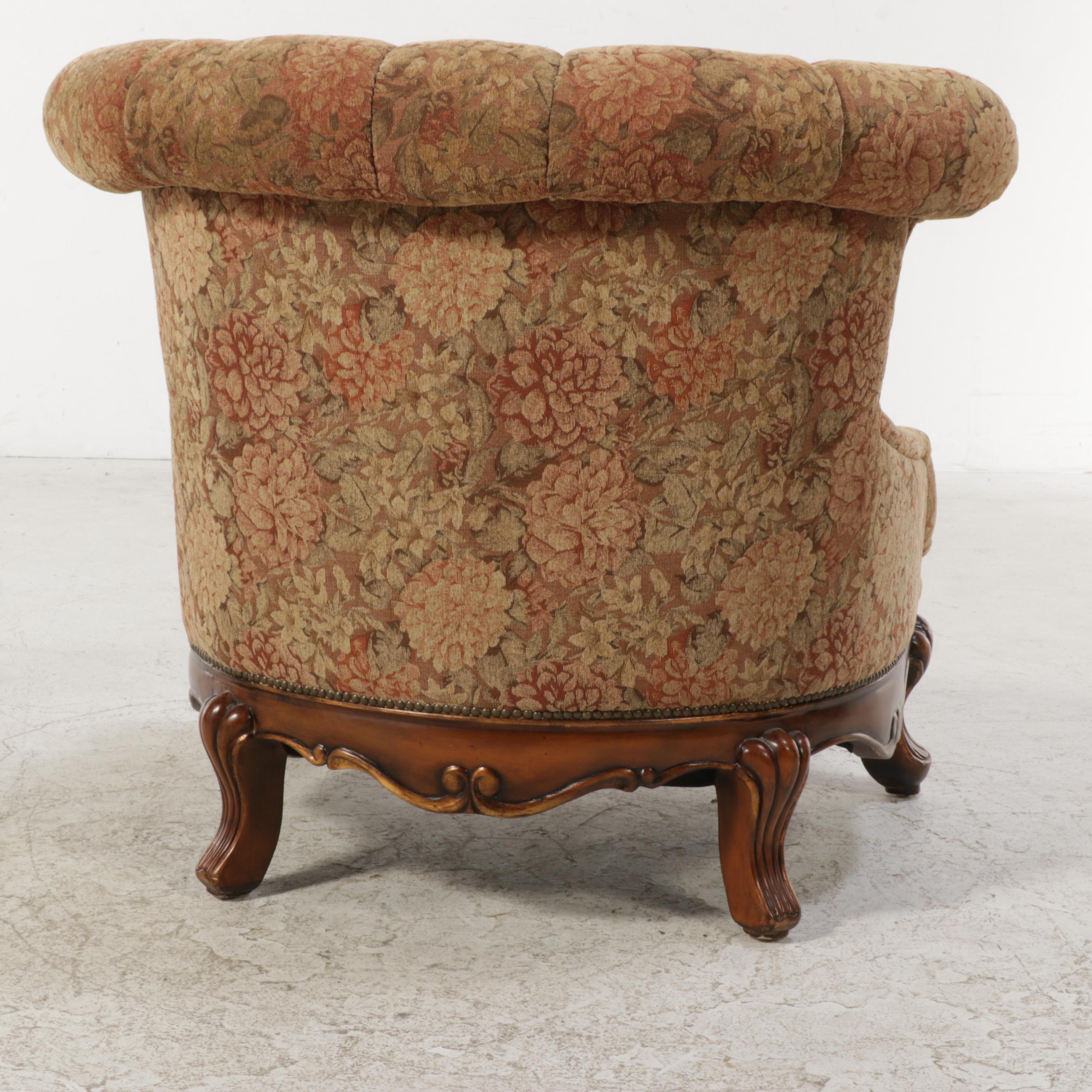 Monarchy for Schnadig "Compositions" Buttoned-Down Easy Armchair