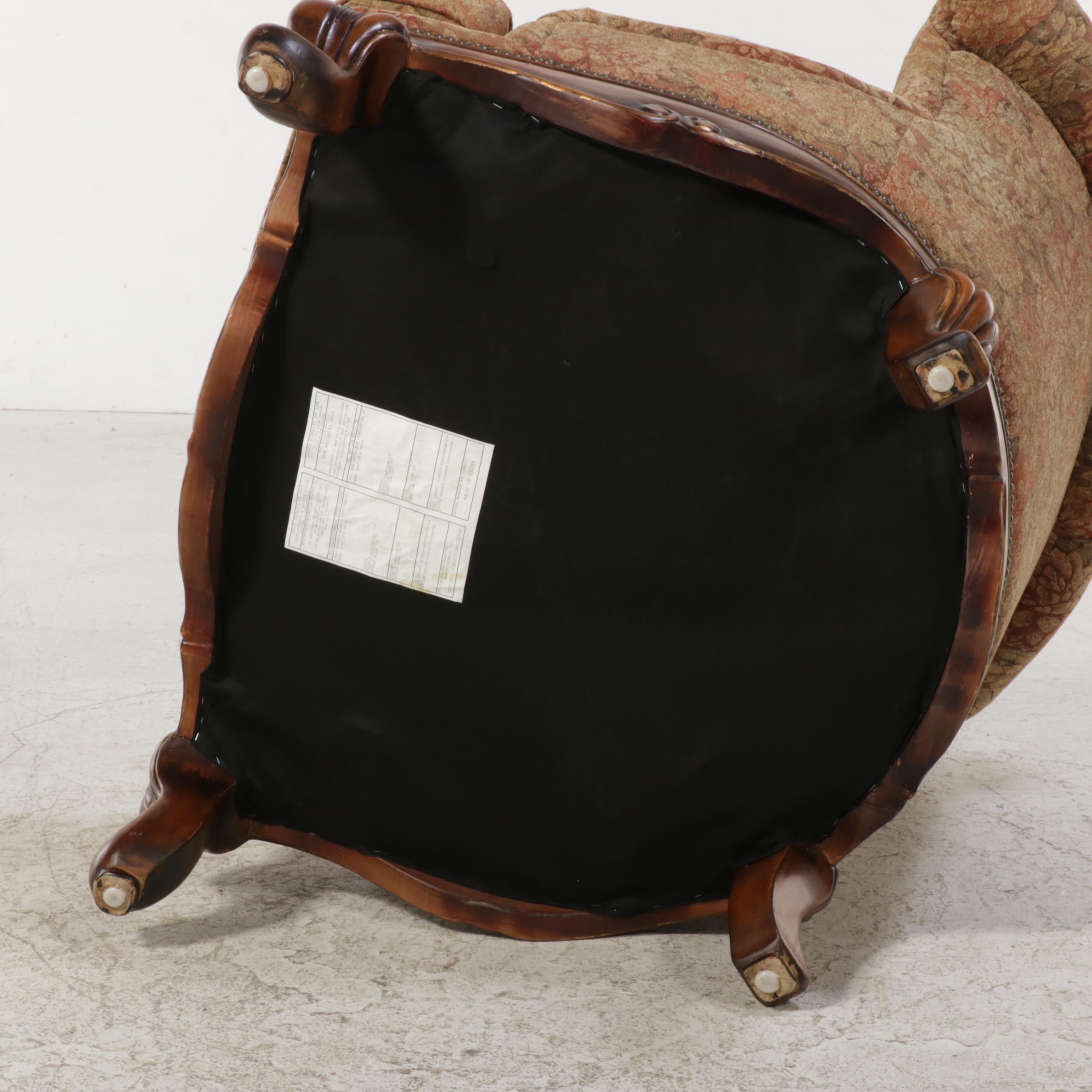 Monarchy for Schnadig "Compositions" Buttoned-Down Easy Armchair