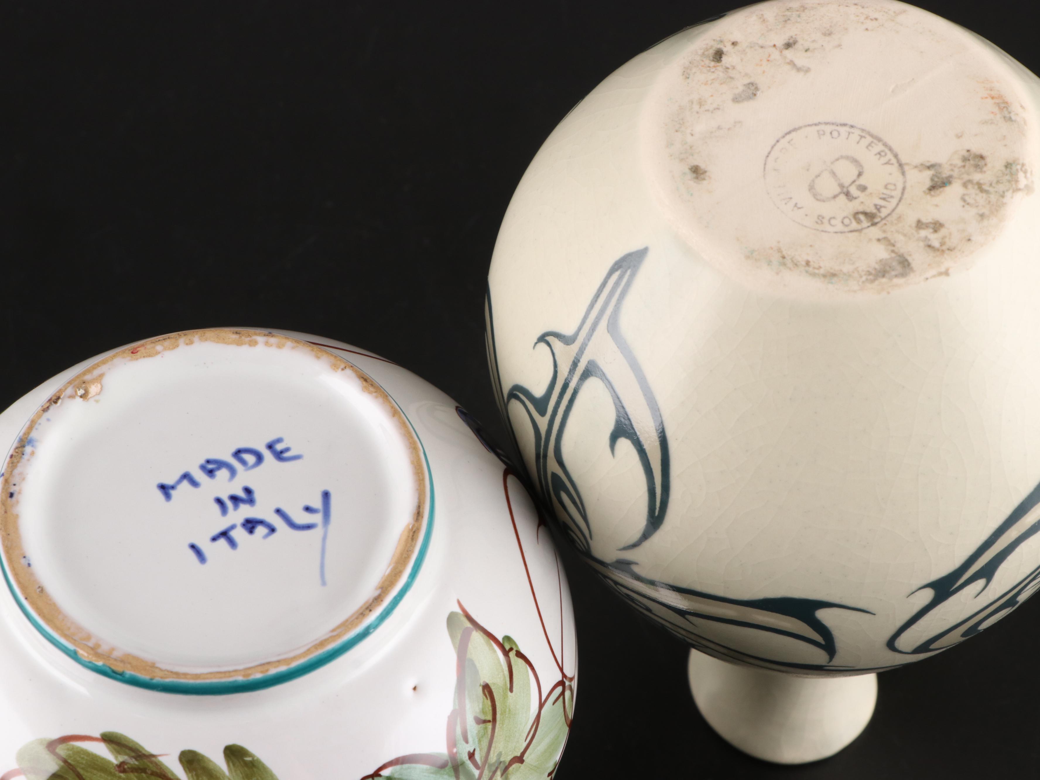 Rosenthal Bijon Winnbald with Crystalline Vase and Other Tableware