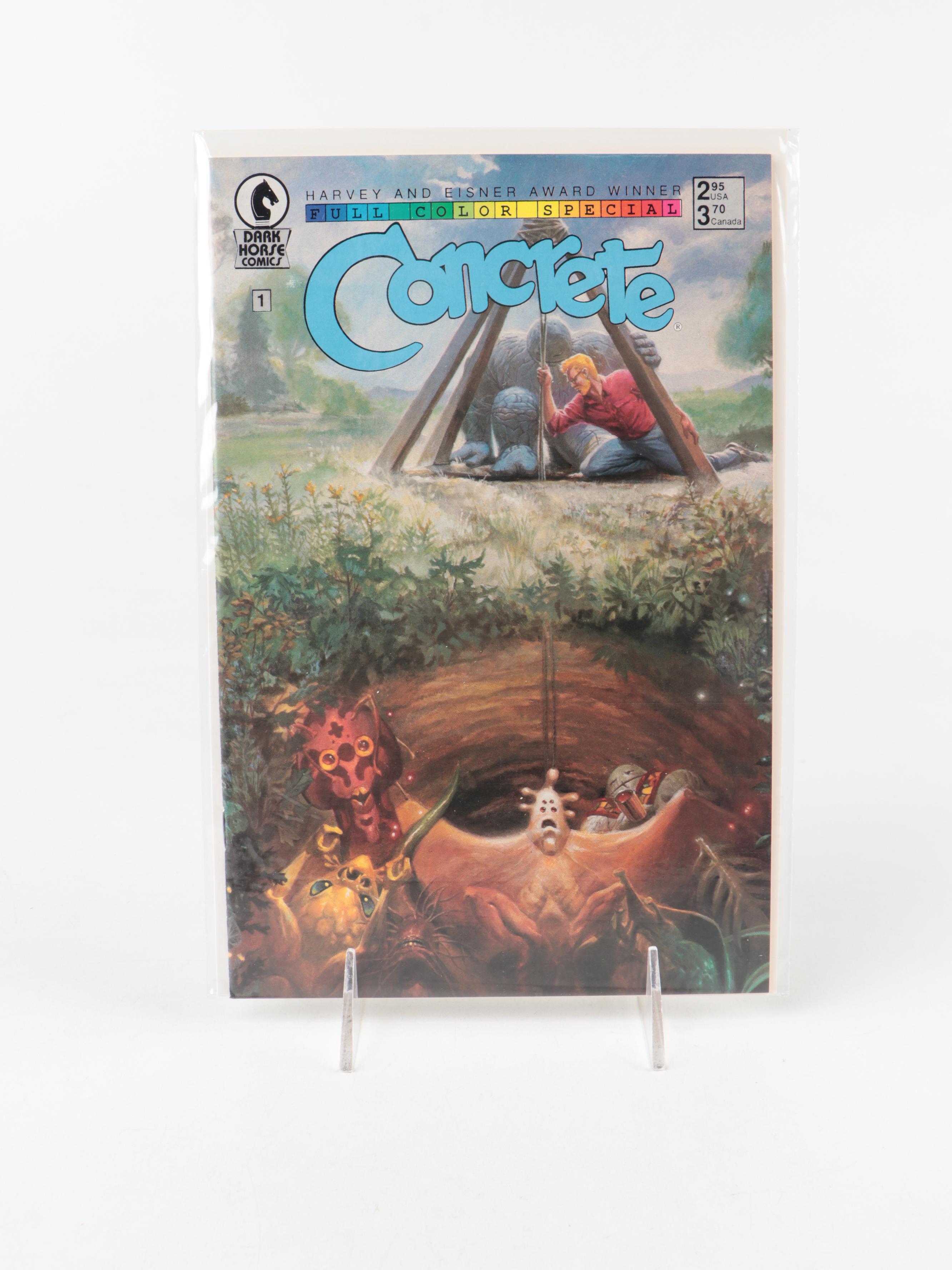 Modern Age "Concrete", "Underground", "The Eyeball K!d", and More Comic Books