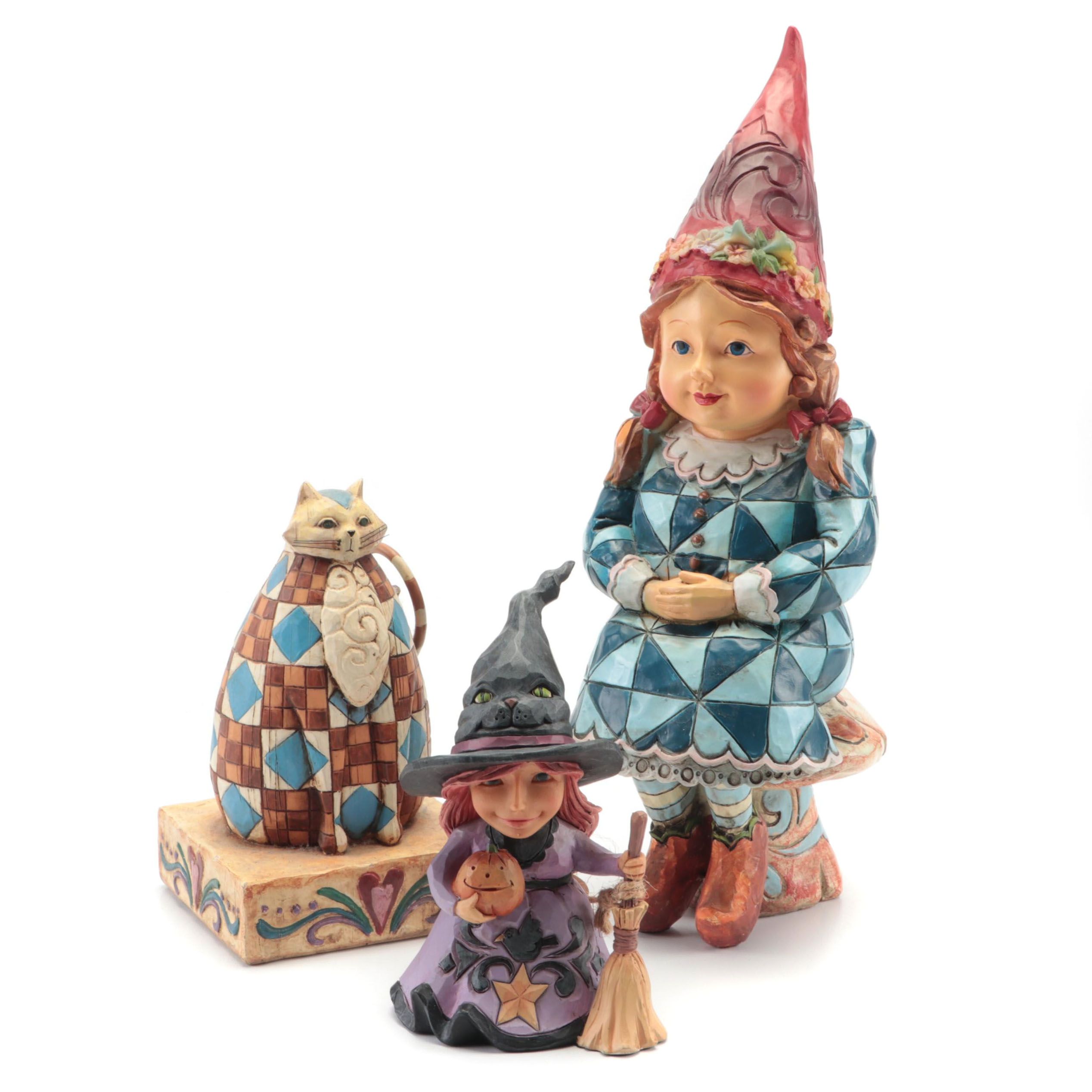 Jim Shore "Welcome The Magic" and Other Figures