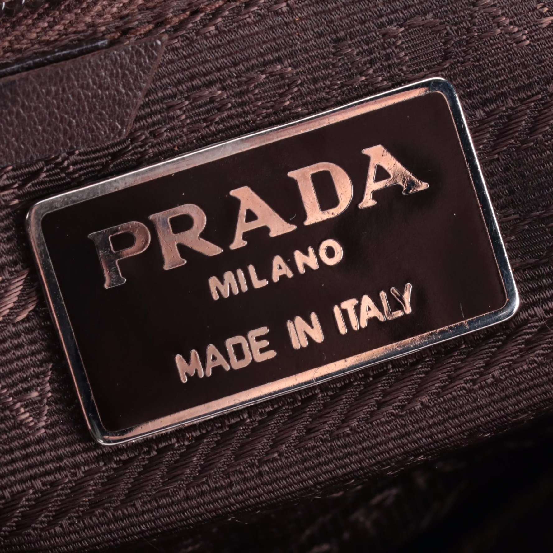 Prada Black Tessuto Nylon Drawstring Backpack